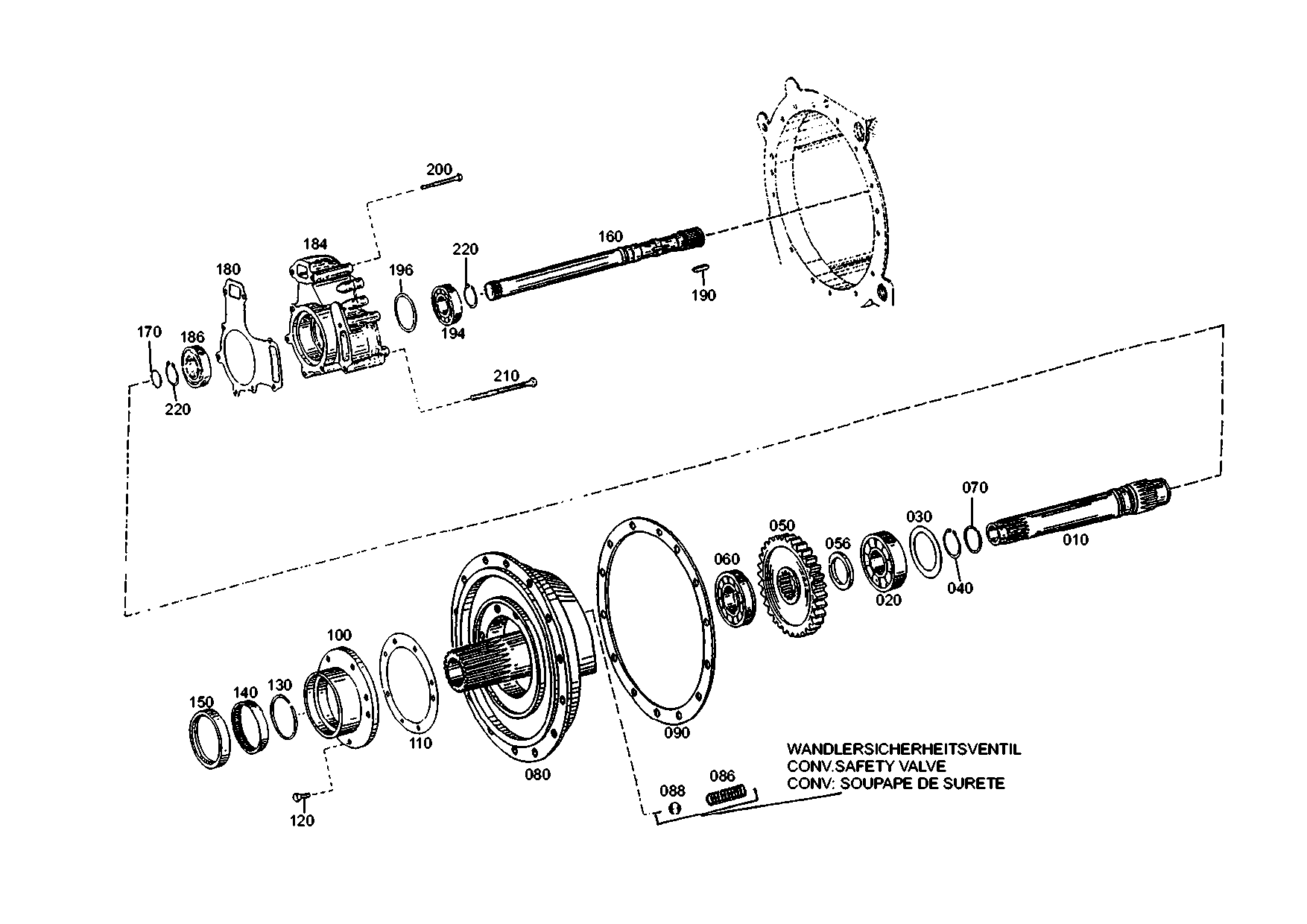 drawing for VOLVO ZM 2291227 - GEAR PUMP (figure 4)