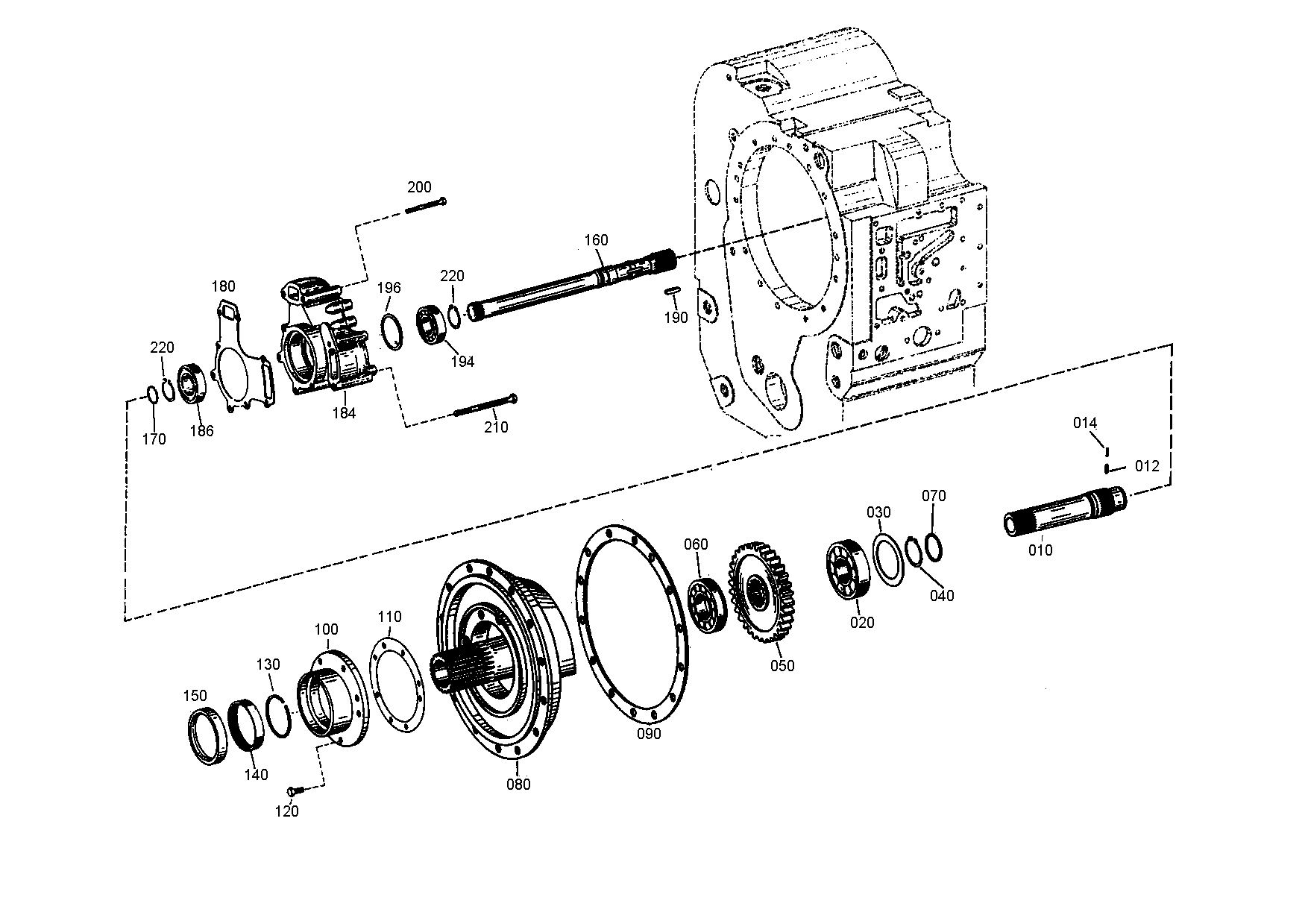 drawing for TEREX EQUIPMENT LIMITED 09397835 - INPUT GEAR (figure 3)