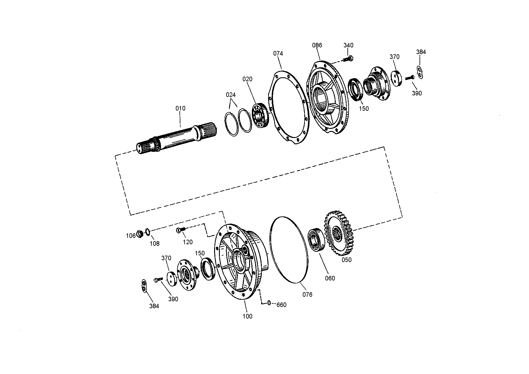 drawing for AGCO 30708700/0635332040 - BALL BEARING