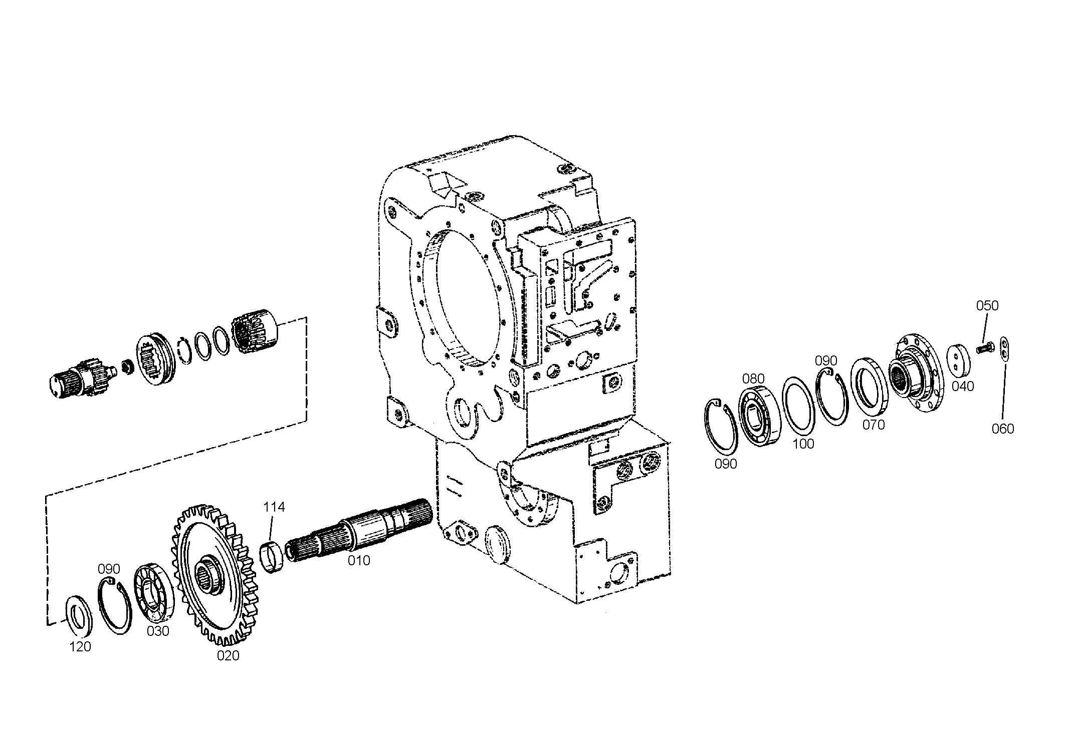 drawing for JOHN DEERE T116907 - TUBE (figure 5)