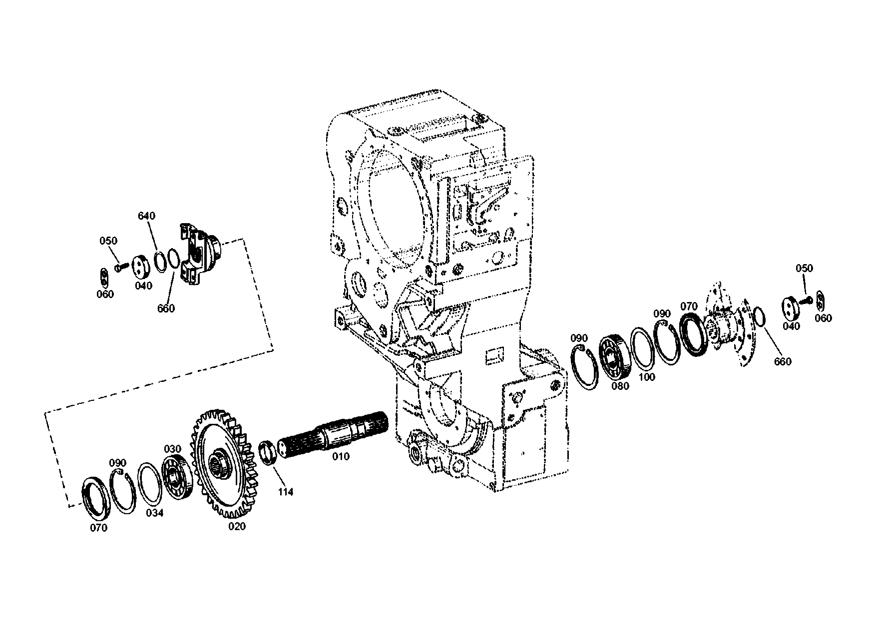 drawing for DOOSAN 1.114-00382 - SPACER WASHER (figure 3)