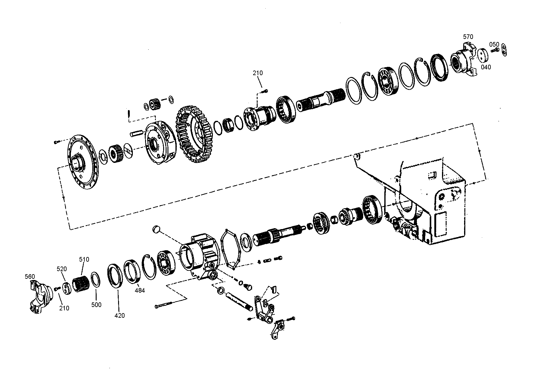 drawing for MAN 1395210705 - SHAFT SEAL (figure 2)