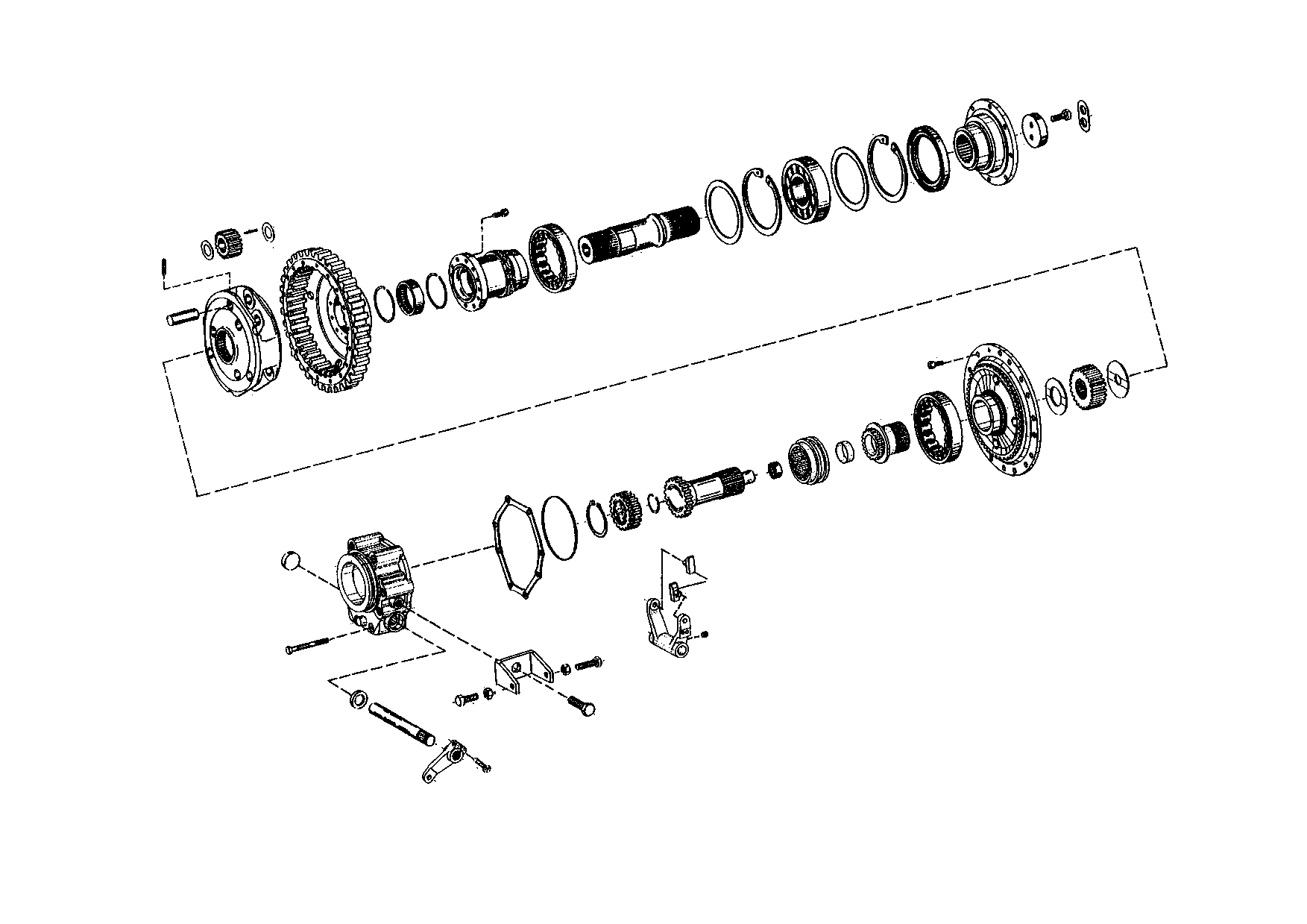 drawing for MANNESMANN-DEMAG BAUMASCHINEN 09398124 - PLANET GEAR (figure 5)