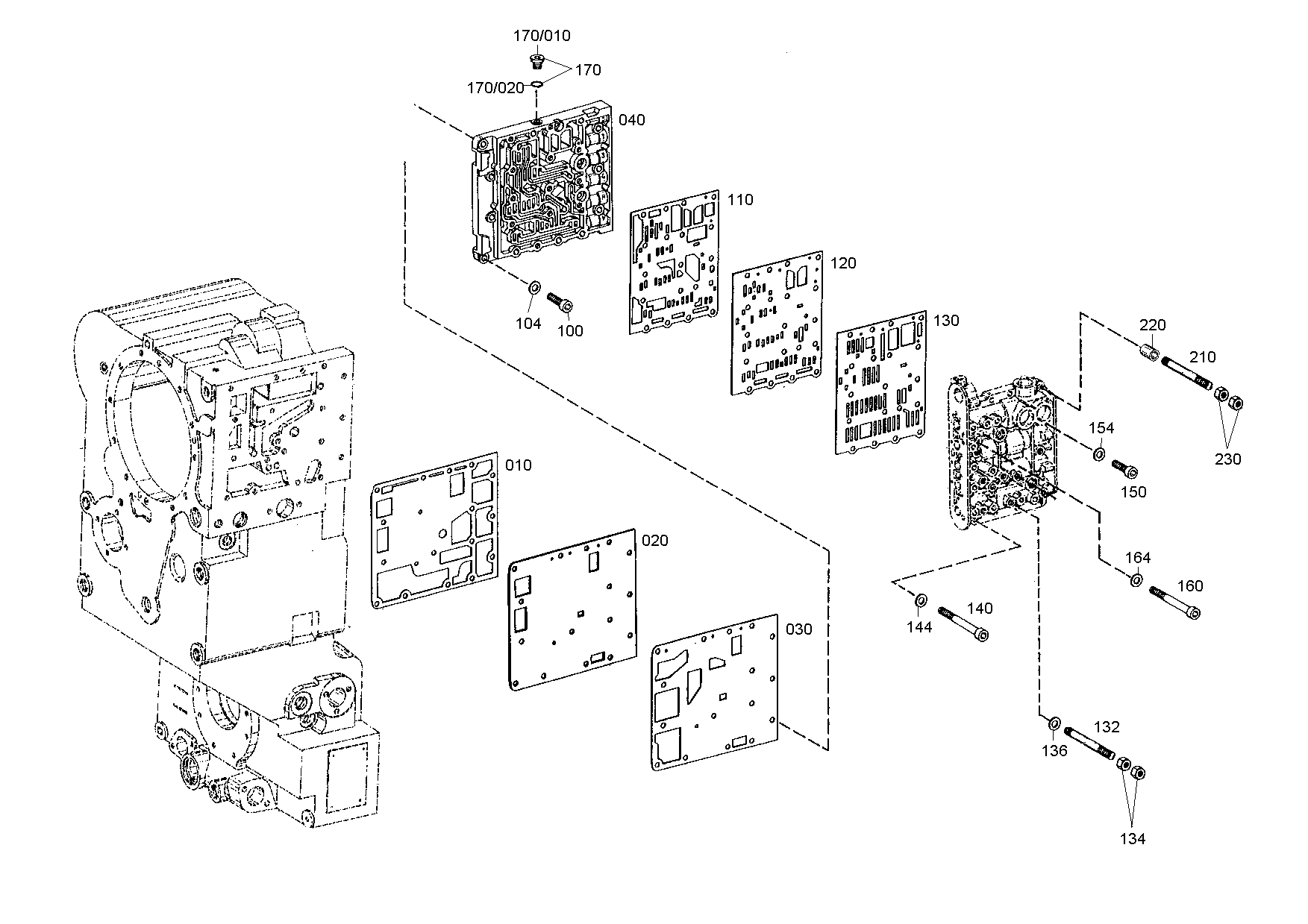 drawing for DOOSAN 252400 - GASKET (figure 4)