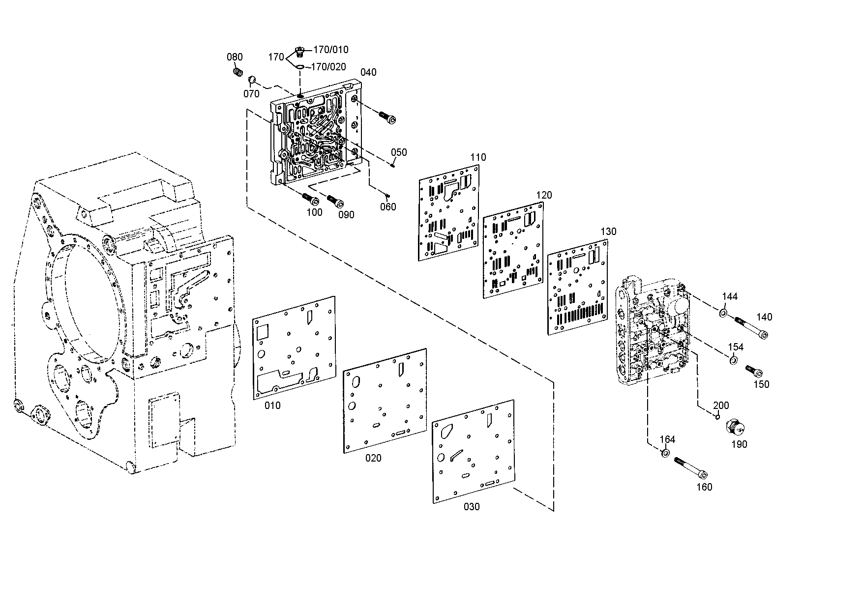 drawing for DOOSAN 252085 - GASKET (figure 1)