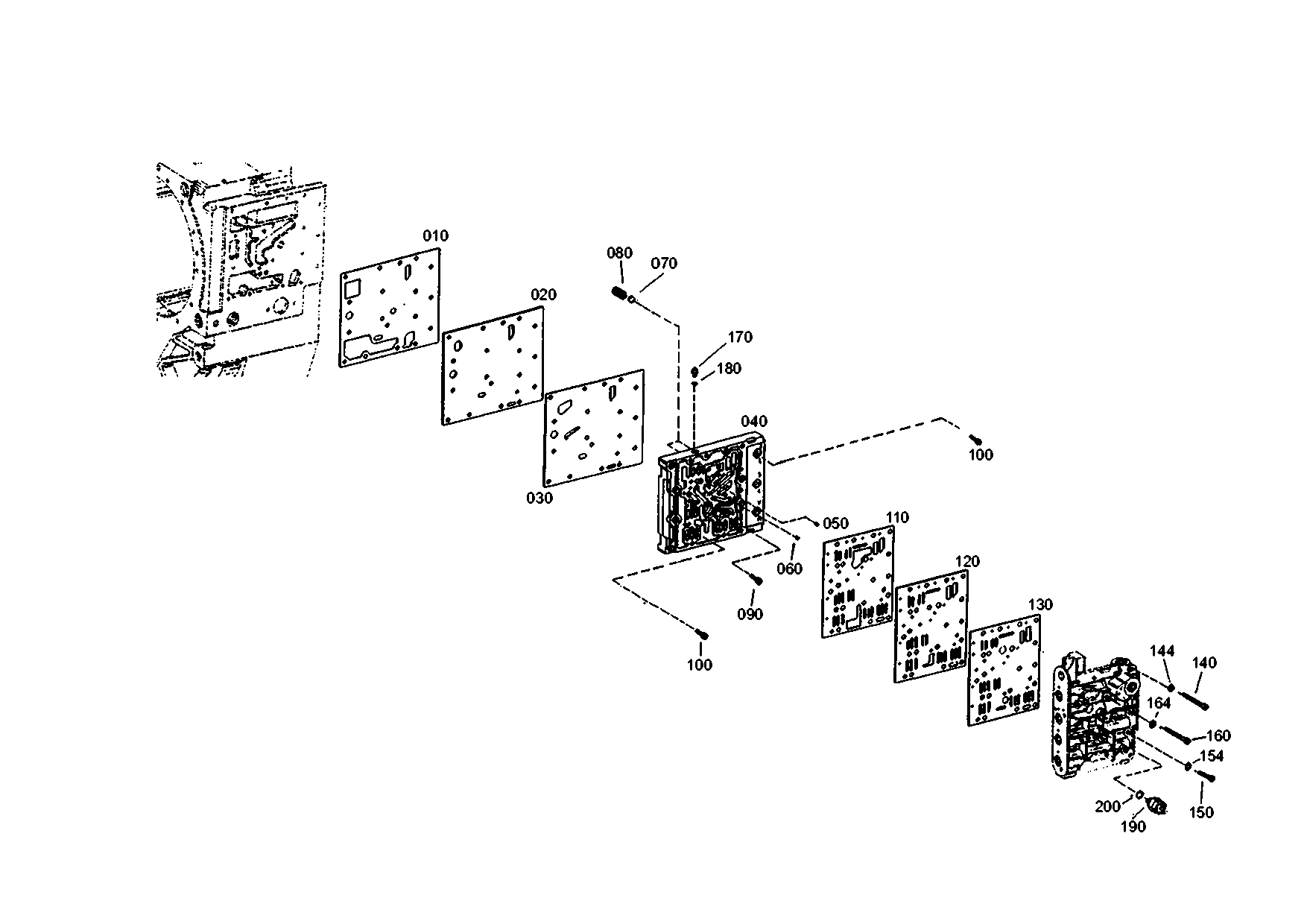 drawing for DOOSAN 252085 - GASKET (figure 2)