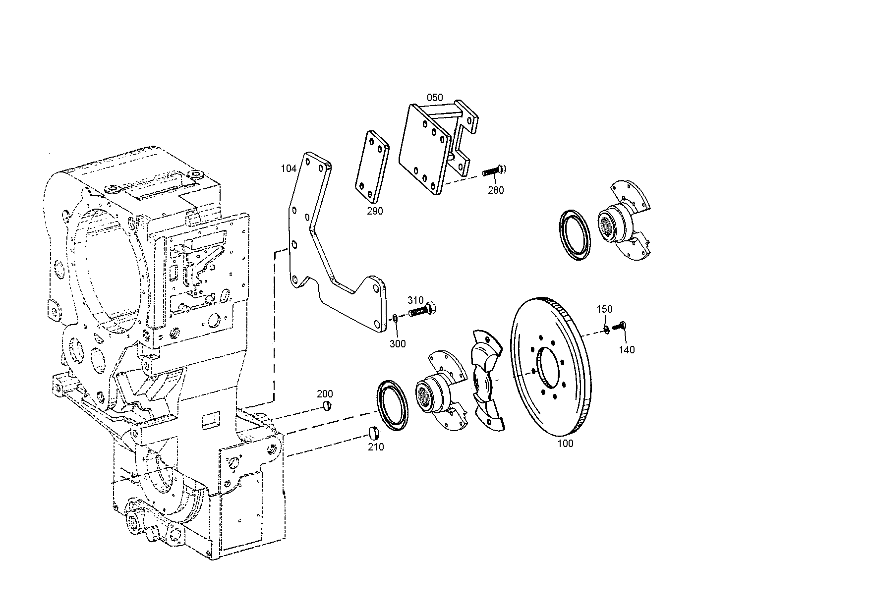 drawing for VOLVO 832027800 - BRAKE DISC (figure 4)