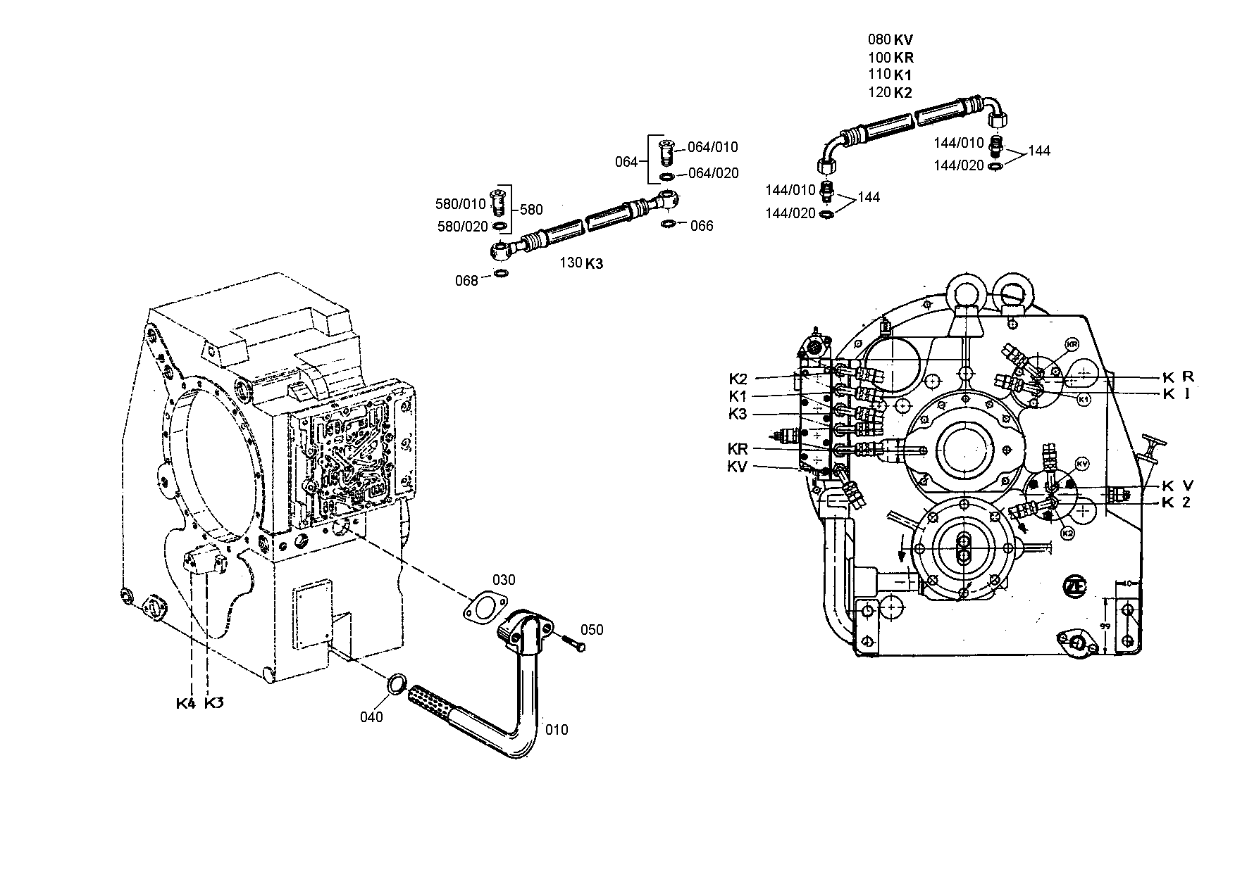 drawing for Hyundai Construction Equipment ZGAQ-04189 - SCREW-UNION