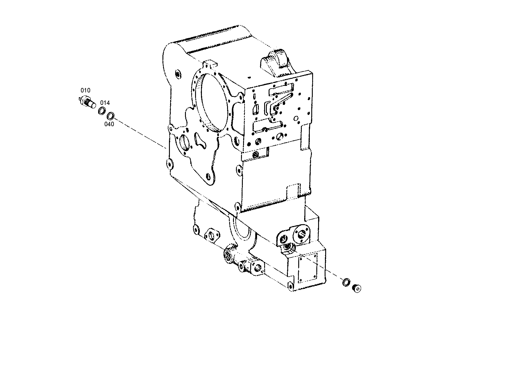 drawing for EVOBUS 89199130684 - INDUCTIVE TRANSMITTER (figure 2)