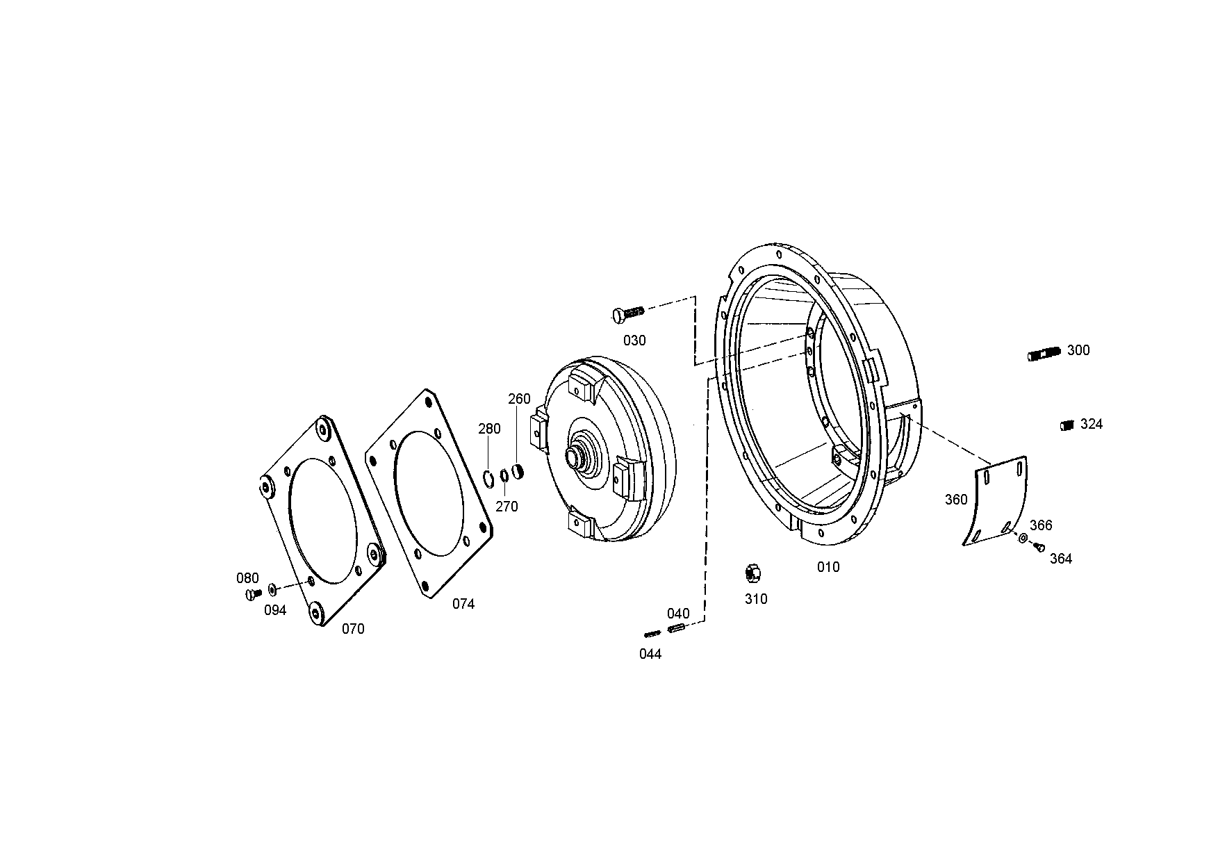 drawing for DAF 1197874 - WASHER (figure 3)