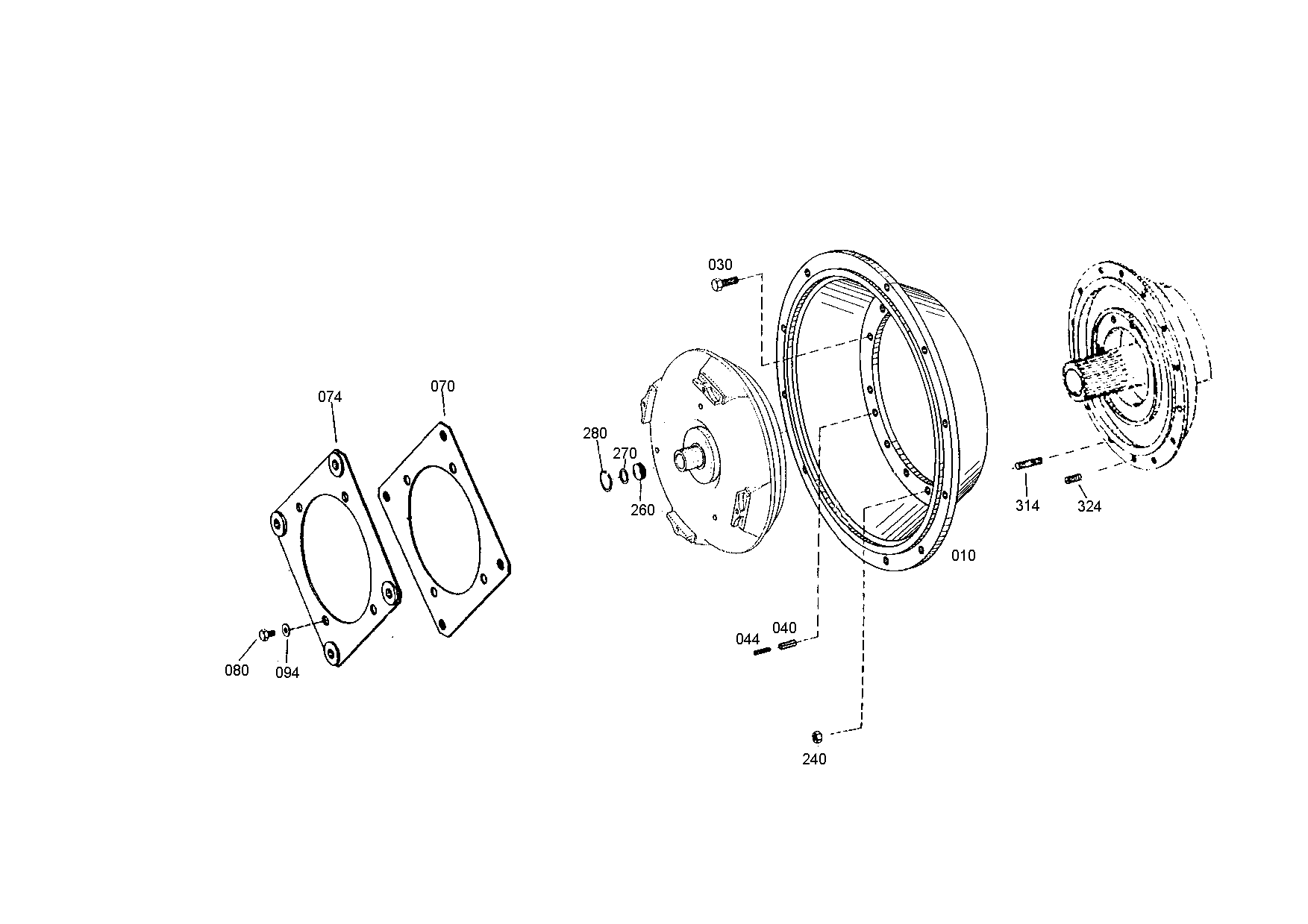 drawing for WELTE STAHL UND FAHRZEUGBAU 026.00268 - WASHER (figure 3)