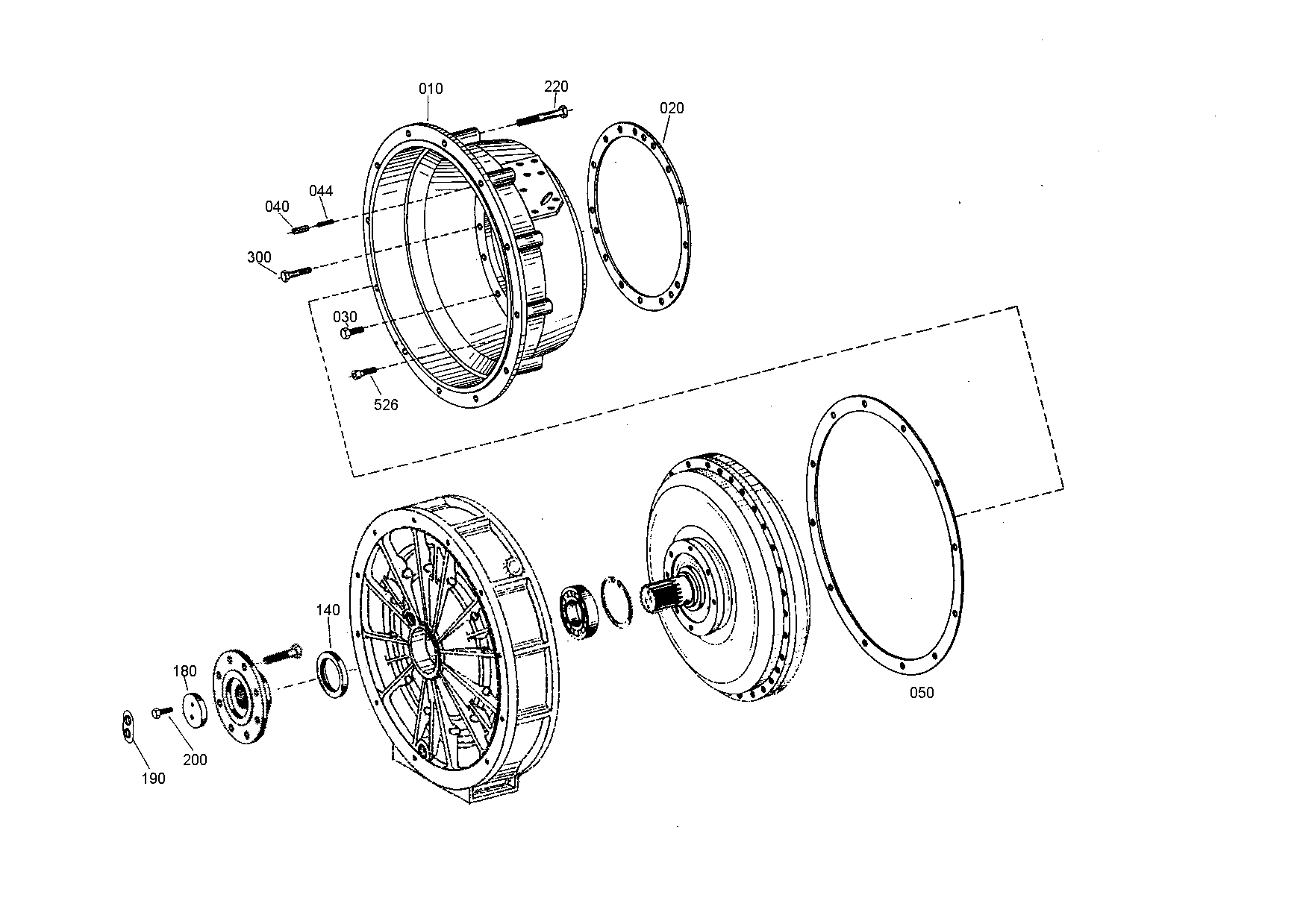 drawing for IVECO 02475563 - SHAFT SEAL (figure 1)
