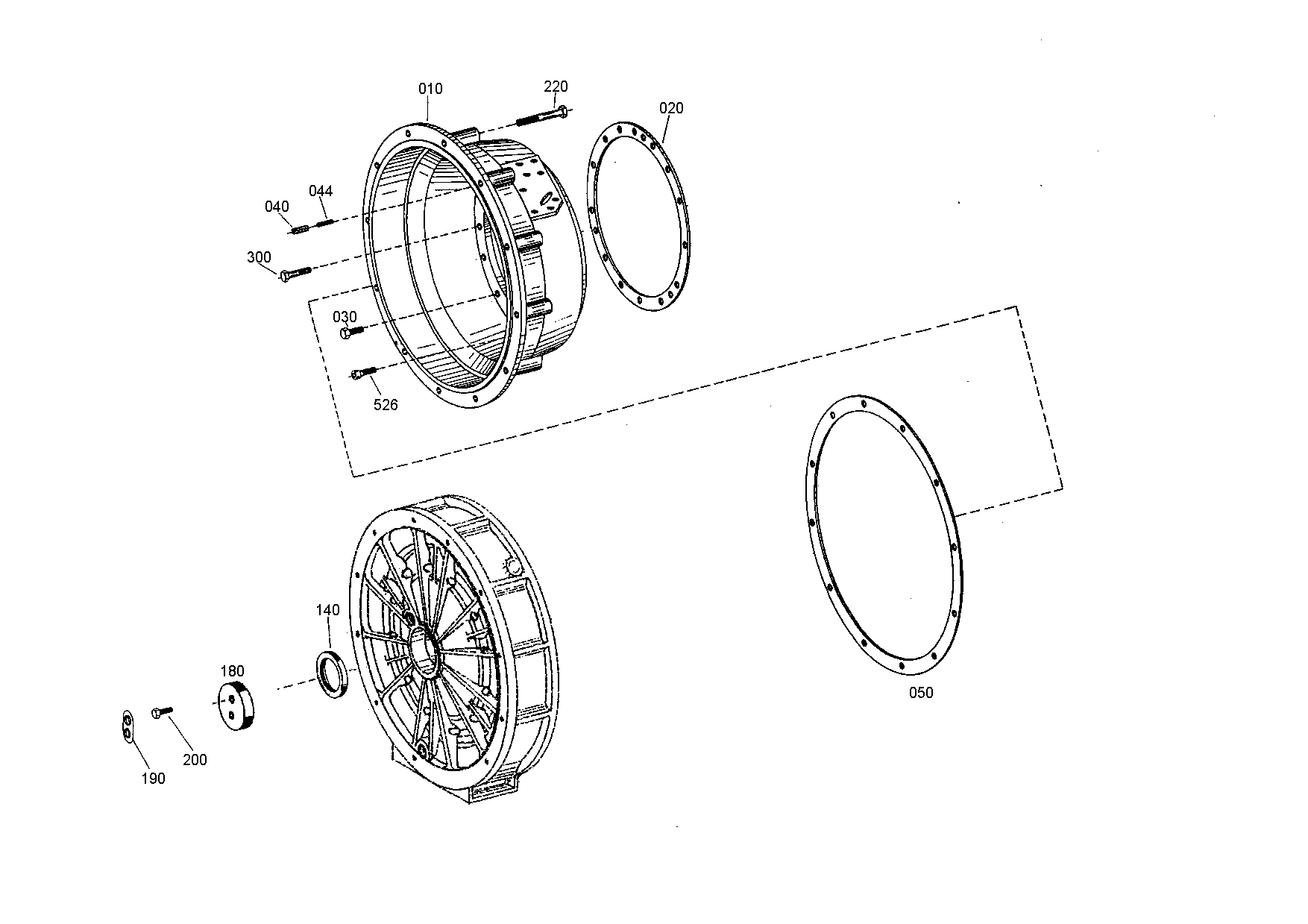 drawing for RHEINMETALL LANDSYSTEME GMBH 100170669 - SHAFT SEAL (figure 3)