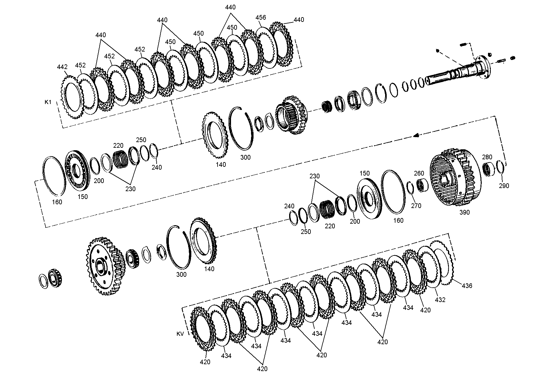 drawing for JUNGHEINRICH 8683948 - FRICTION PLATE (figure 2)