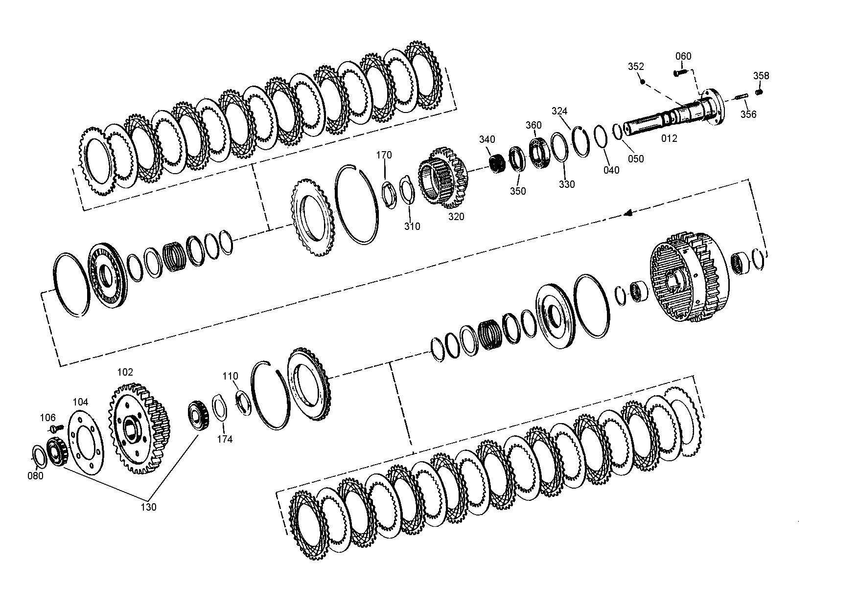 drawing for DOOSAN 152122 - CYL. ROLLER BEARING (figure 2)
