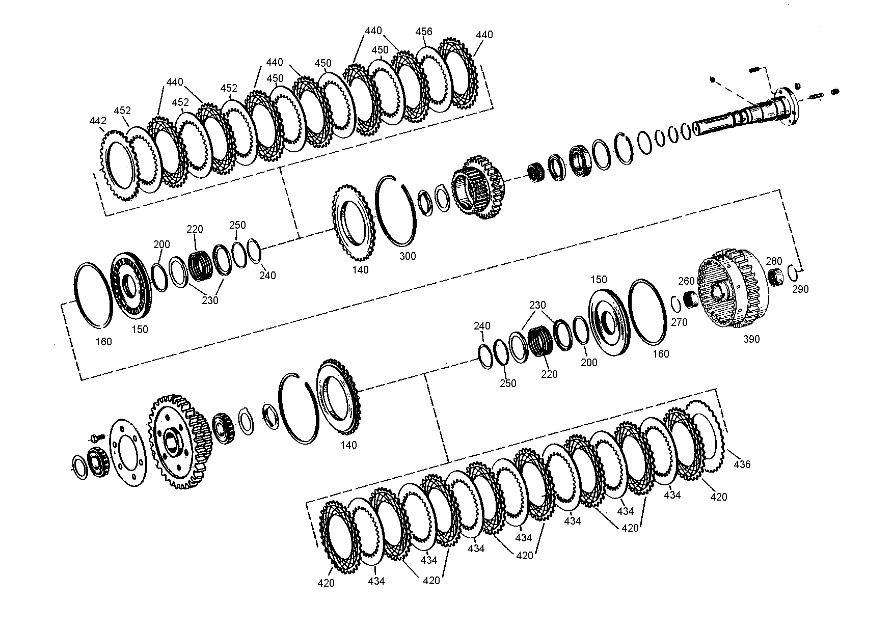drawing for ORENSTEIN & KOPPEL AG 7381245 - OUTER CLUTCH DISC (figure 4)