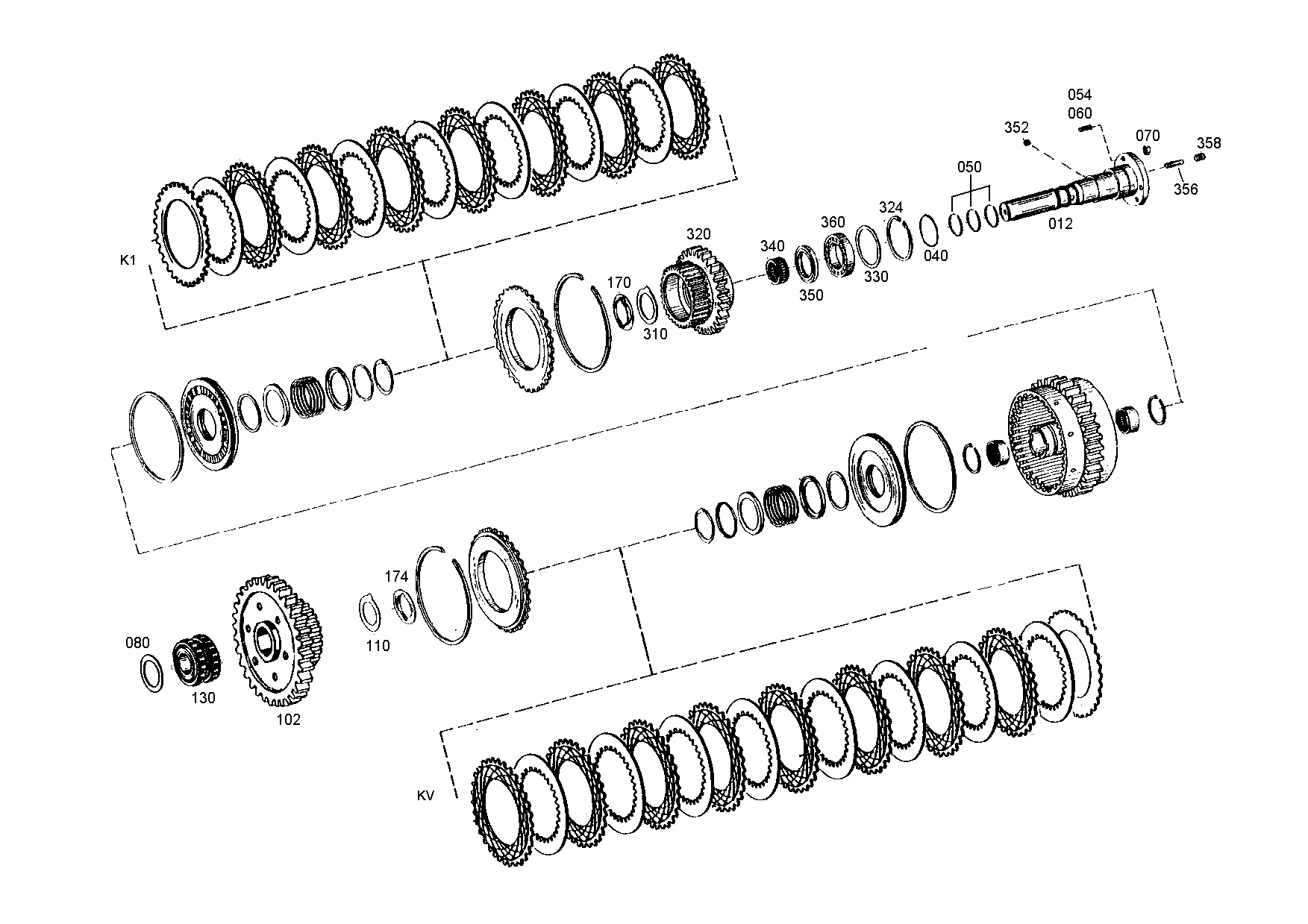 drawing for DOOSAN 152122 - CYL. ROLLER BEARING (figure 5)