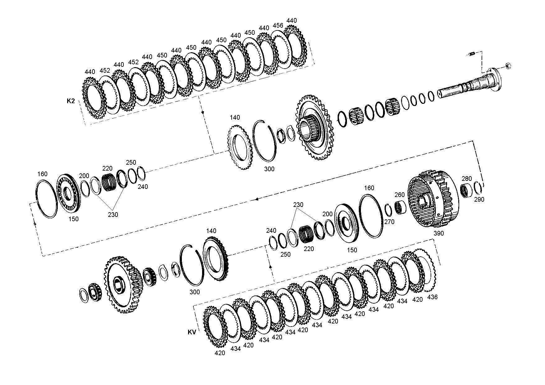 drawing for DOOSAN 252386 - SELECTOR FORK (figure 1)