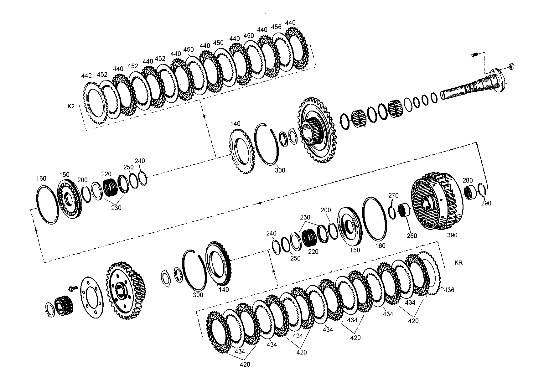 drawing for DOOSAN 252386 - SELECTOR FORK (figure 3)