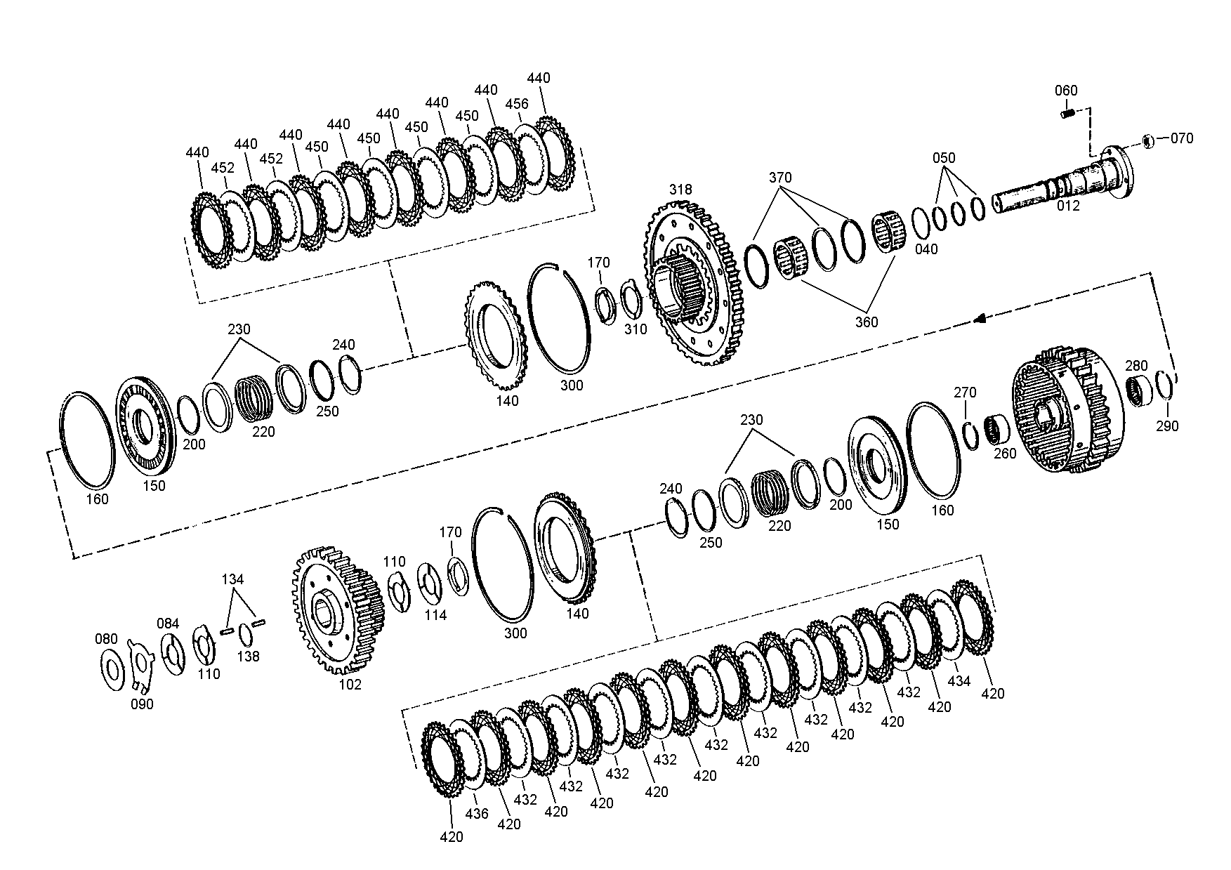 drawing for VOLVO ZM 2290982 - AXLE (figure 2)
