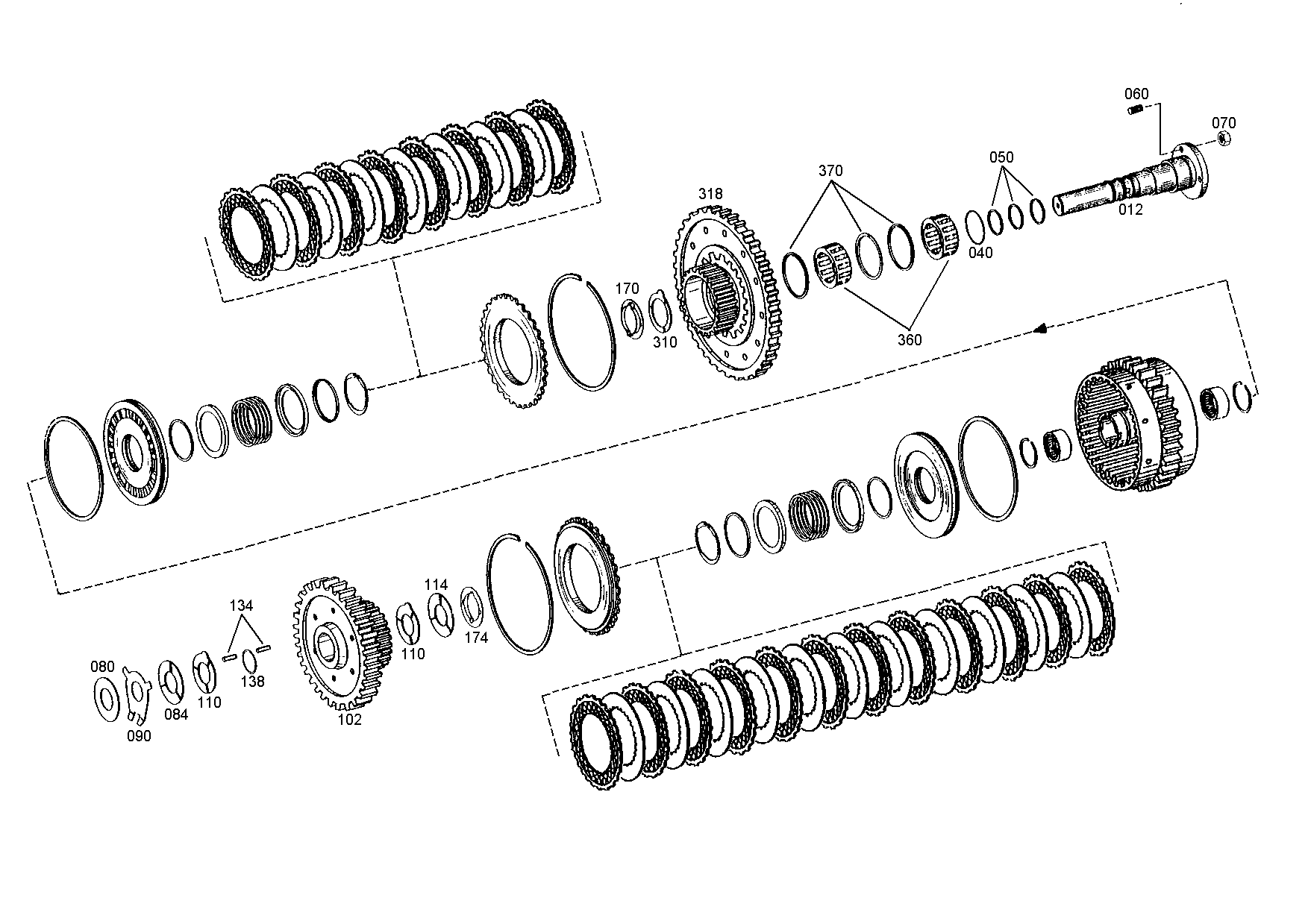 drawing for VOLVO ZM 2290982 - AXLE (figure 5)