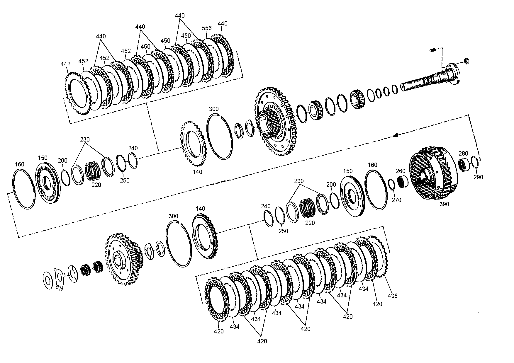drawing for DOOSAN 252386 - SELECTOR FORK (figure 5)
