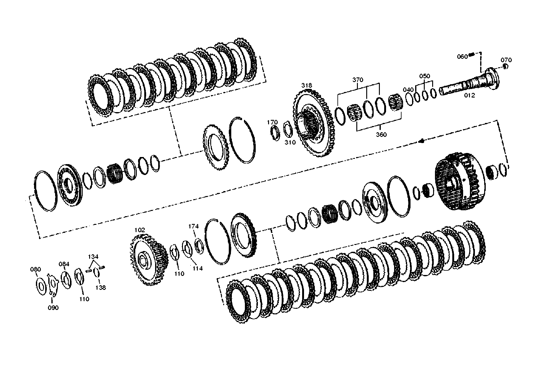 drawing for VOLVO 002288845 - HELICAL GEAR (figure 2)