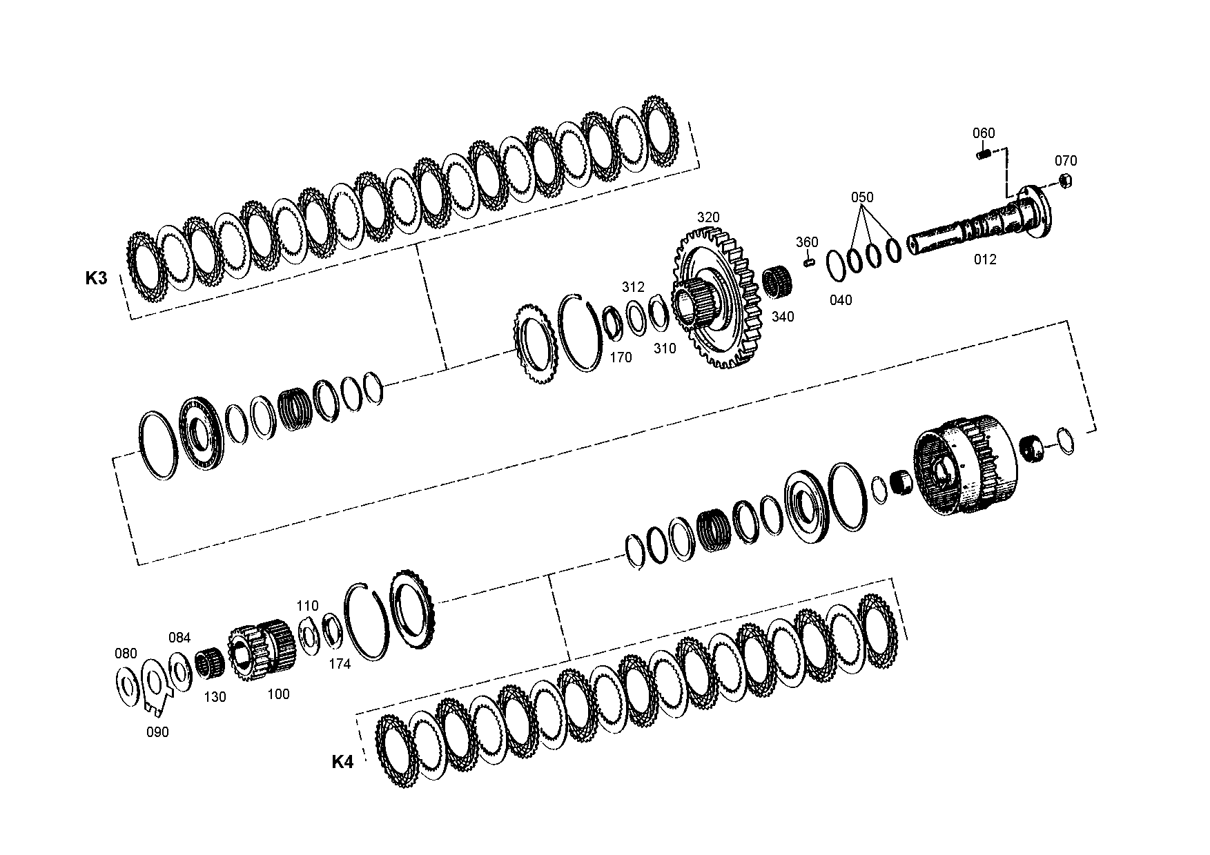 drawing for Hyundai Construction Equipment 4644308359 - GEAR;SPUR (figure 1)