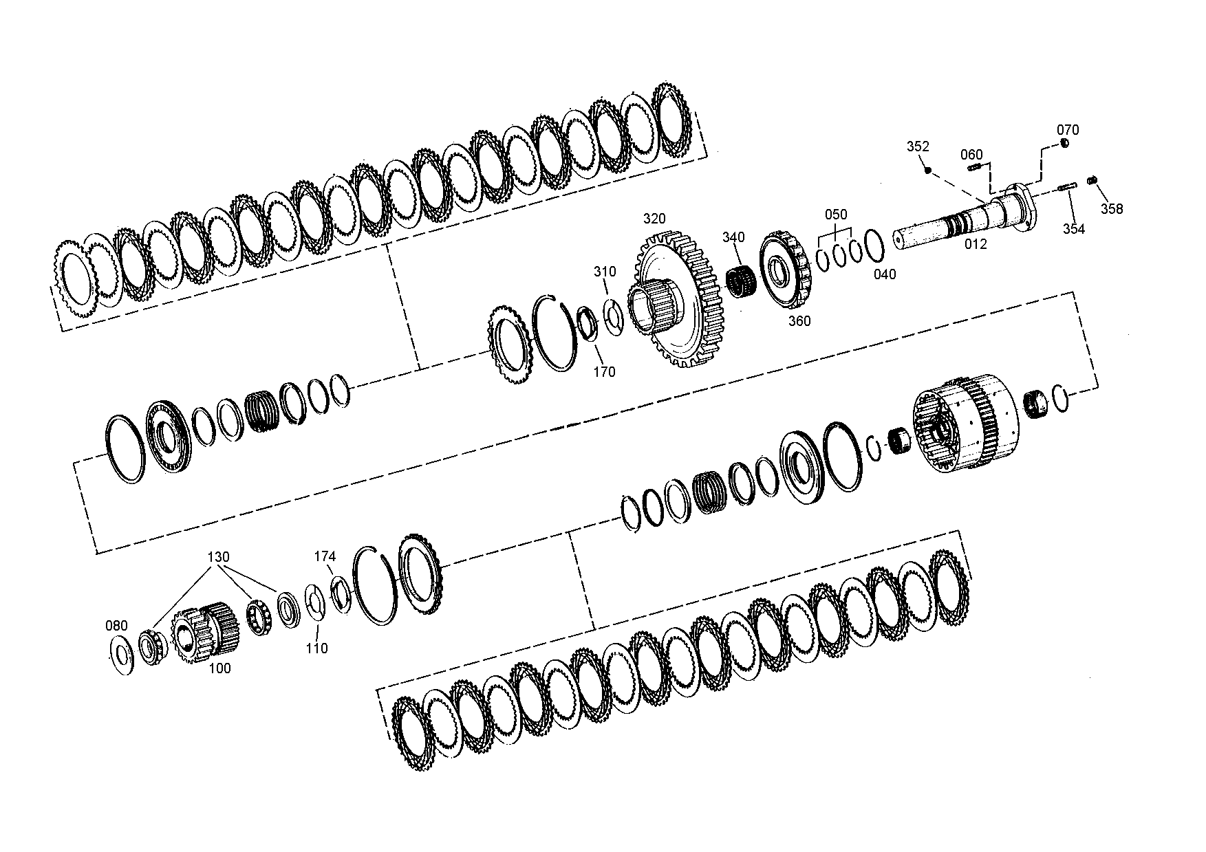 drawing for DOOSAN 252388 - SPUR GEAR (figure 2)