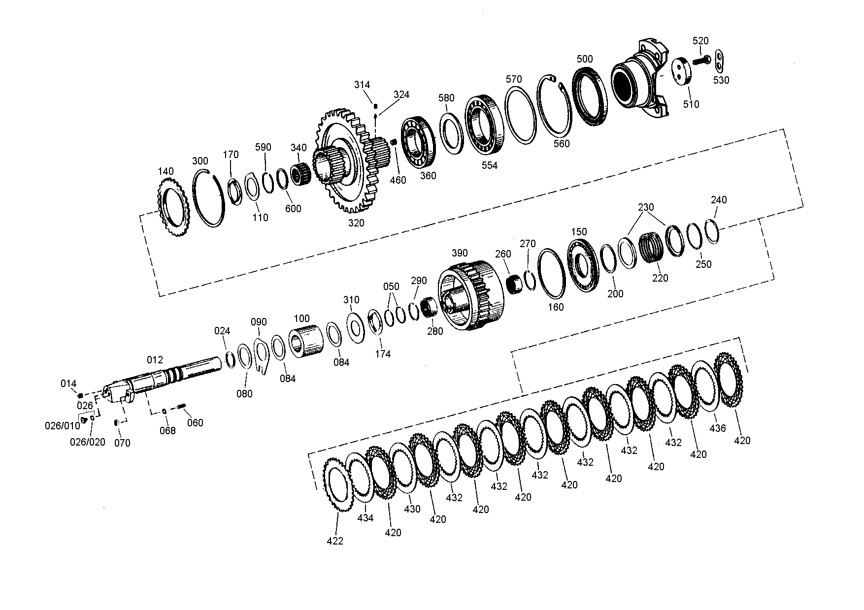 drawing for JUNGHEINRICH AG 50340653 - THRUST WASHER (figure 1)
