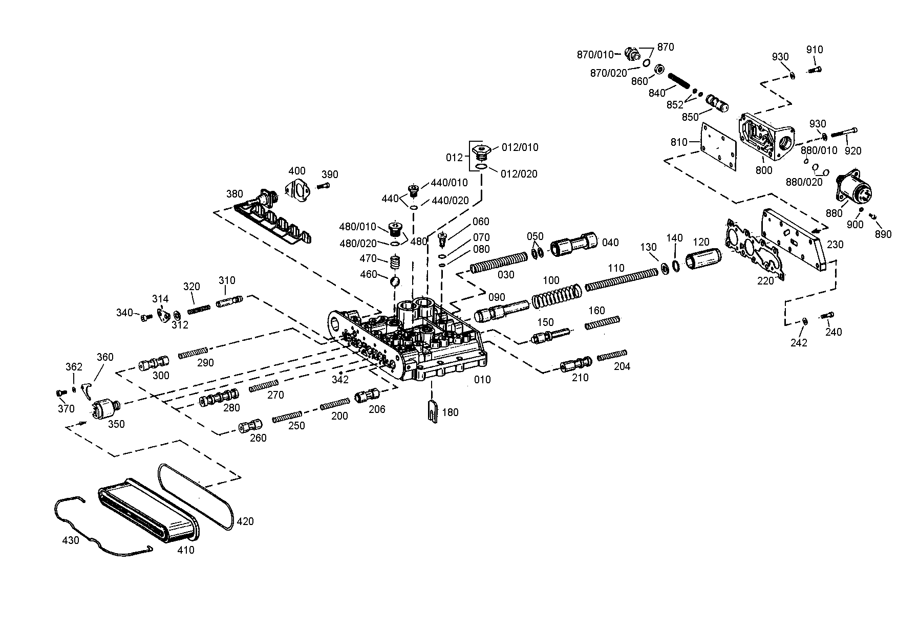 drawing for DOOSAN MX352434 - GASKET (figure 4)