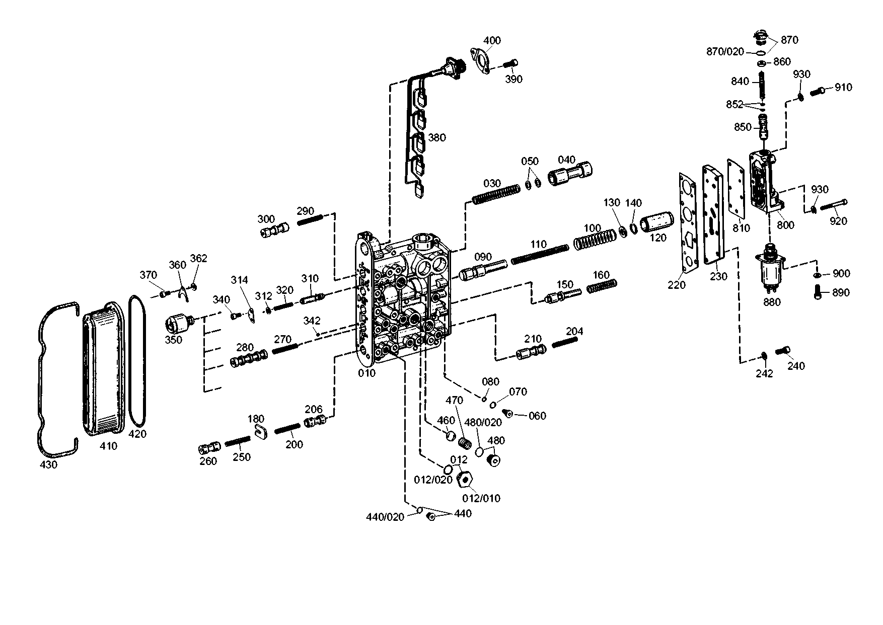 drawing for DOOSAN MX352434 - GASKET (figure 5)