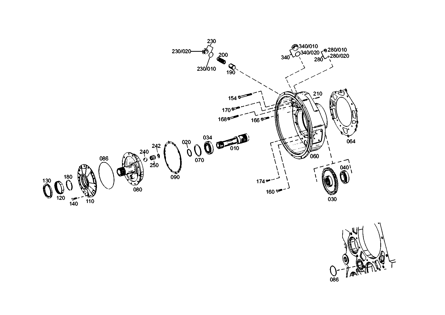 drawing for NEOPLAN BUS GMBH 55 X 100 X 26,75 TIMKEN USA - TAPERED ROLLER BEARING (figure 2)