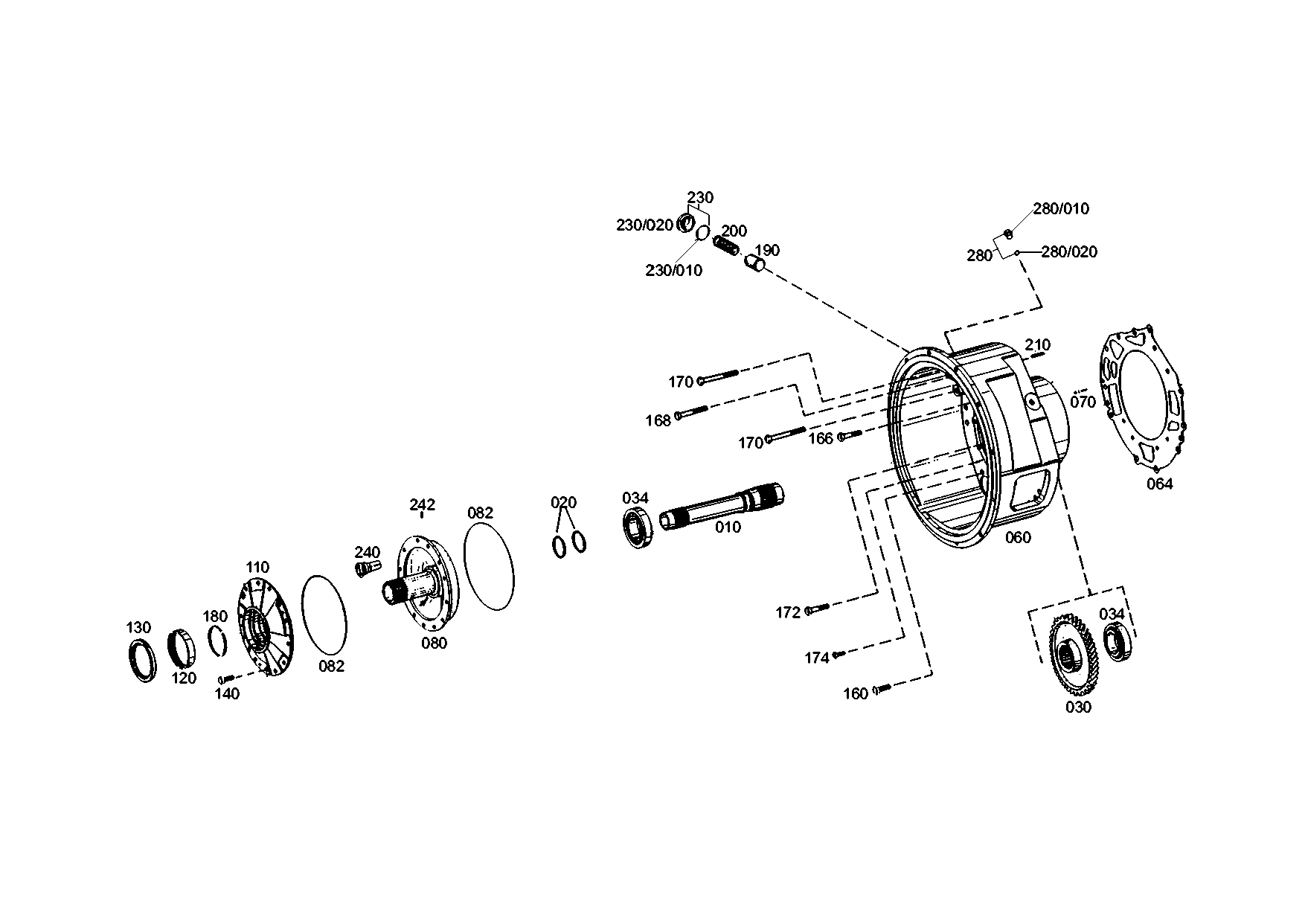 drawing for LIEBHERR GMBH 10028382 - CONVERTER BELL (figure 2)
