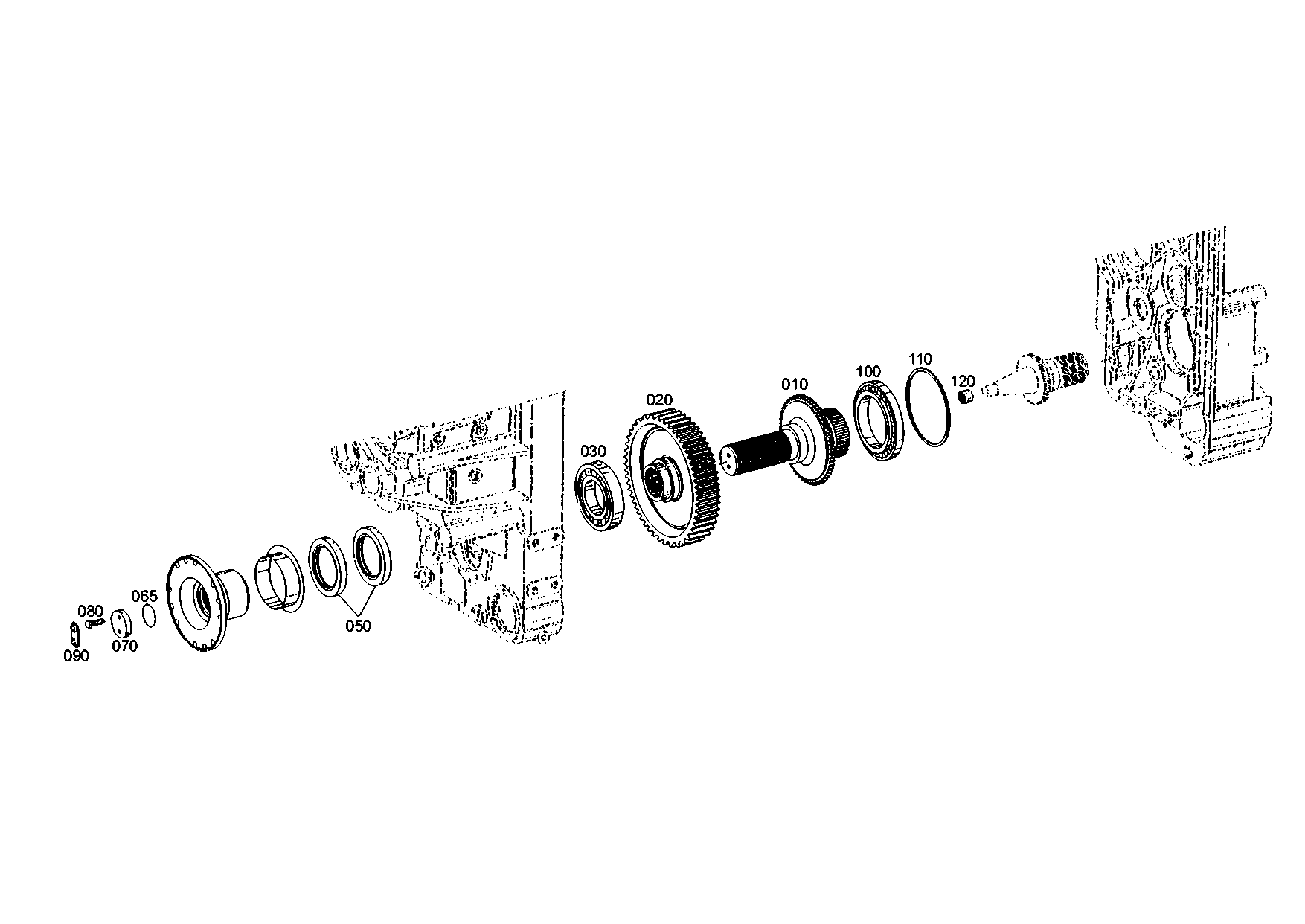 drawing for AGCO 35091800 - ROLLER BEARING (figure 5)