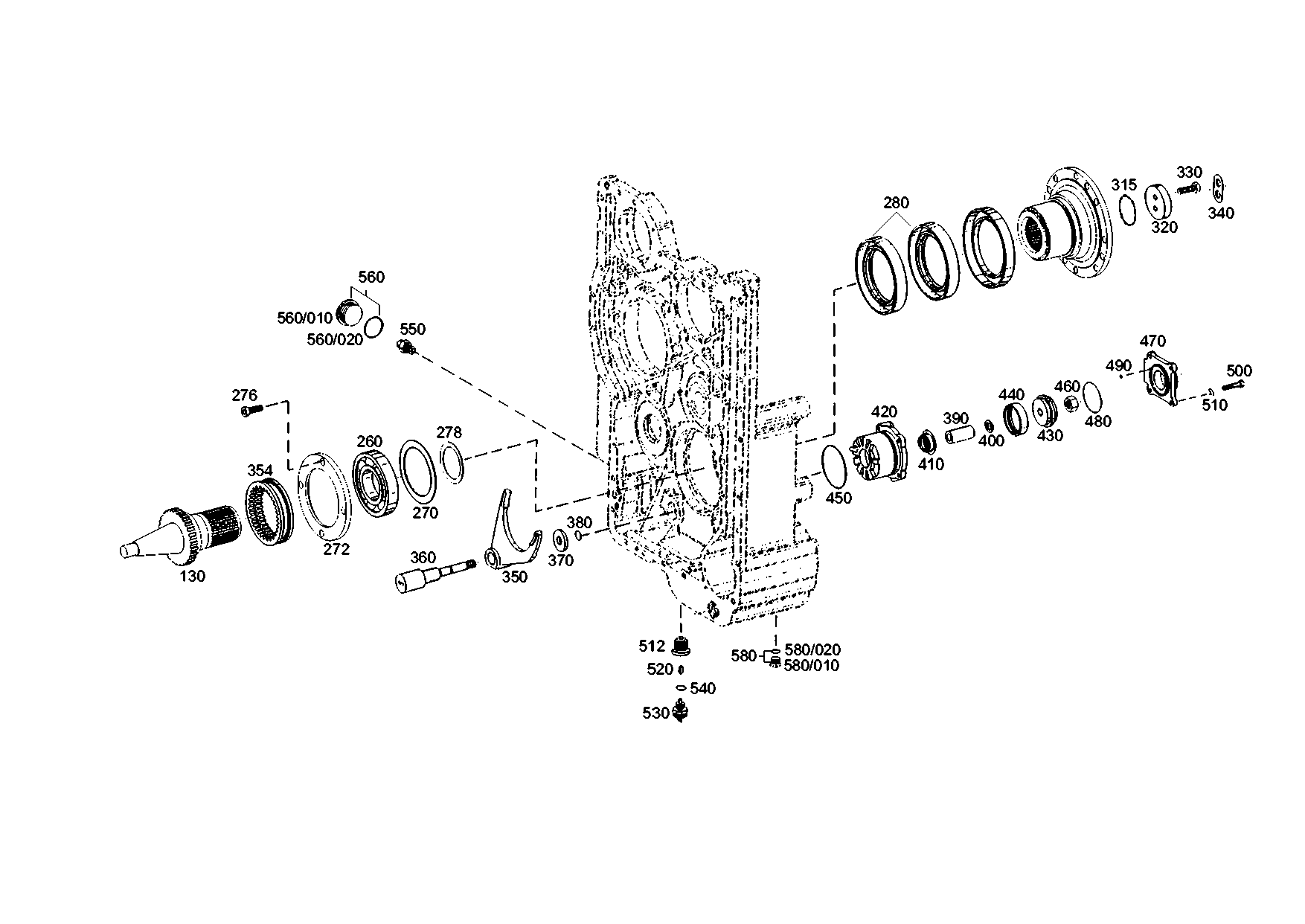 drawing for DAF 692130 - CYLINDER (figure 2)