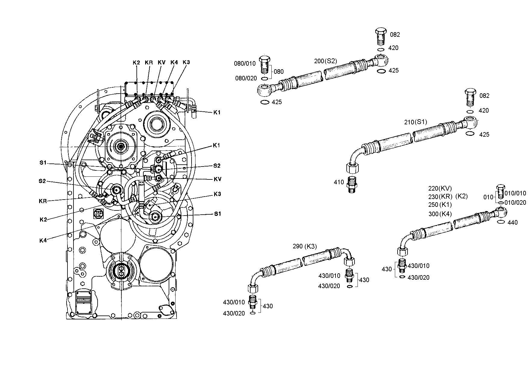 drawing for Hyundai Construction Equipment ZGAQ-05633 - PIPE-HOSE