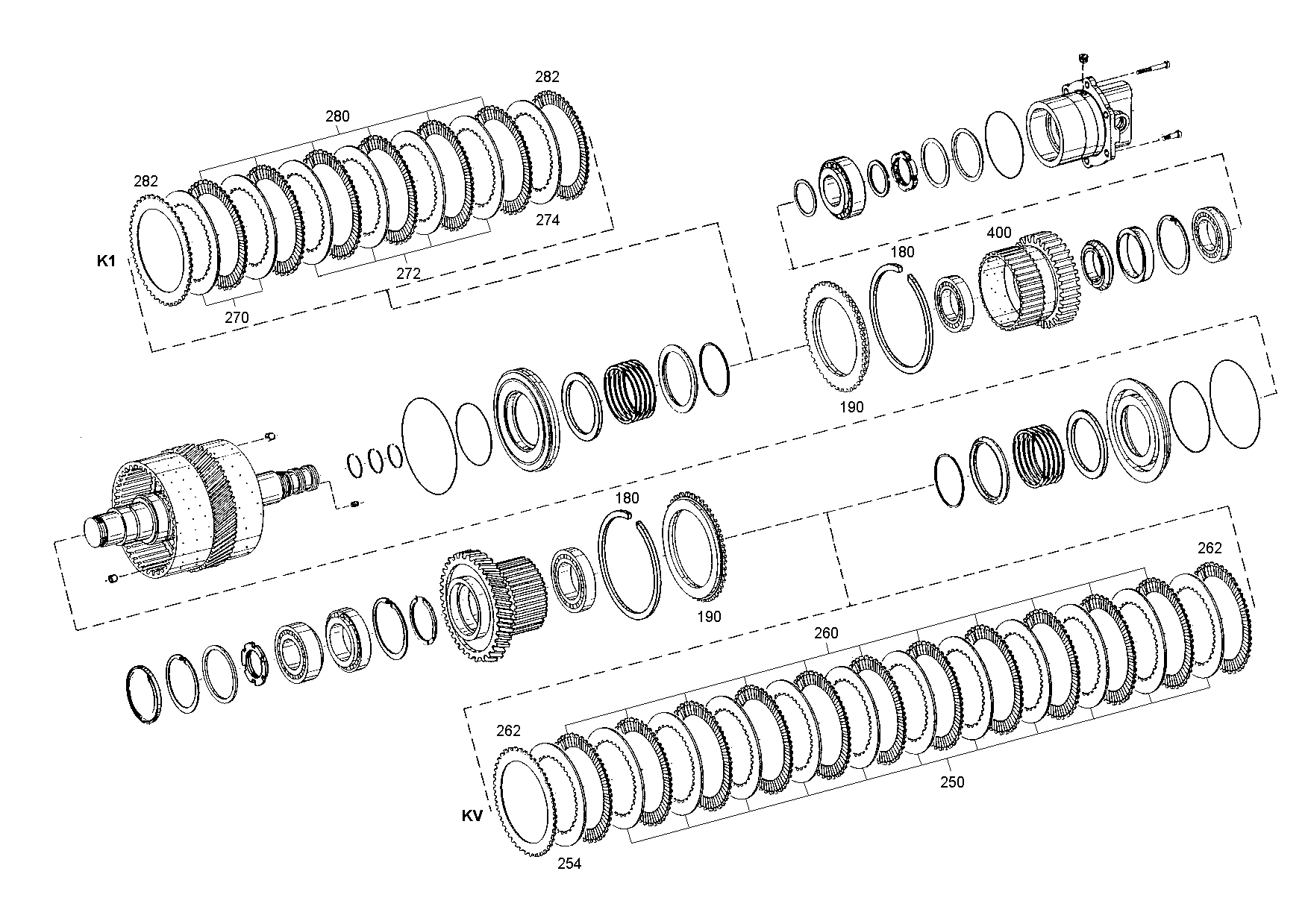 drawing for NOELL GMBH 141181106 - OUTER CLUTCH DISK (figure 4)
