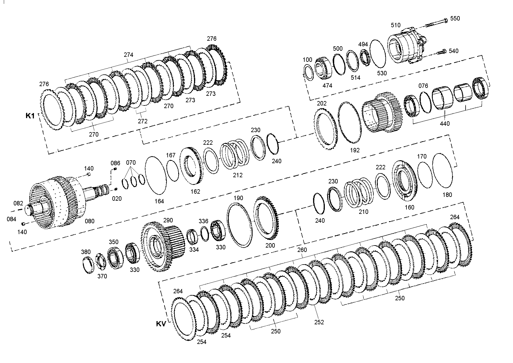 drawing for DOOSAN 352158 - I.CLUTCH DISC (figure 5)