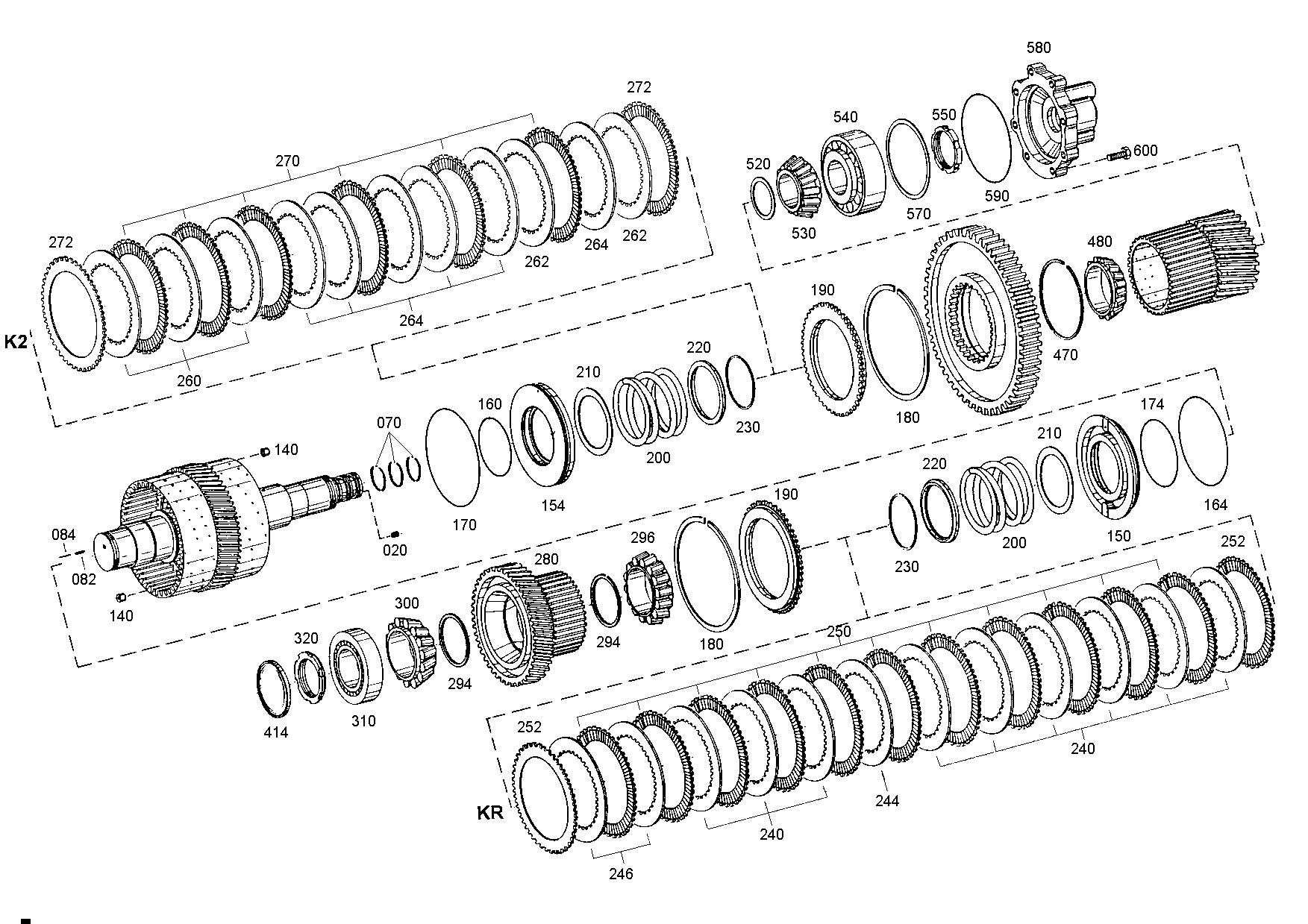 drawing for KALMAR INDUSTRIES INC. 60X38 TIMKEN FRANCE - TAPERED ROLLER BEARING (figure 2)