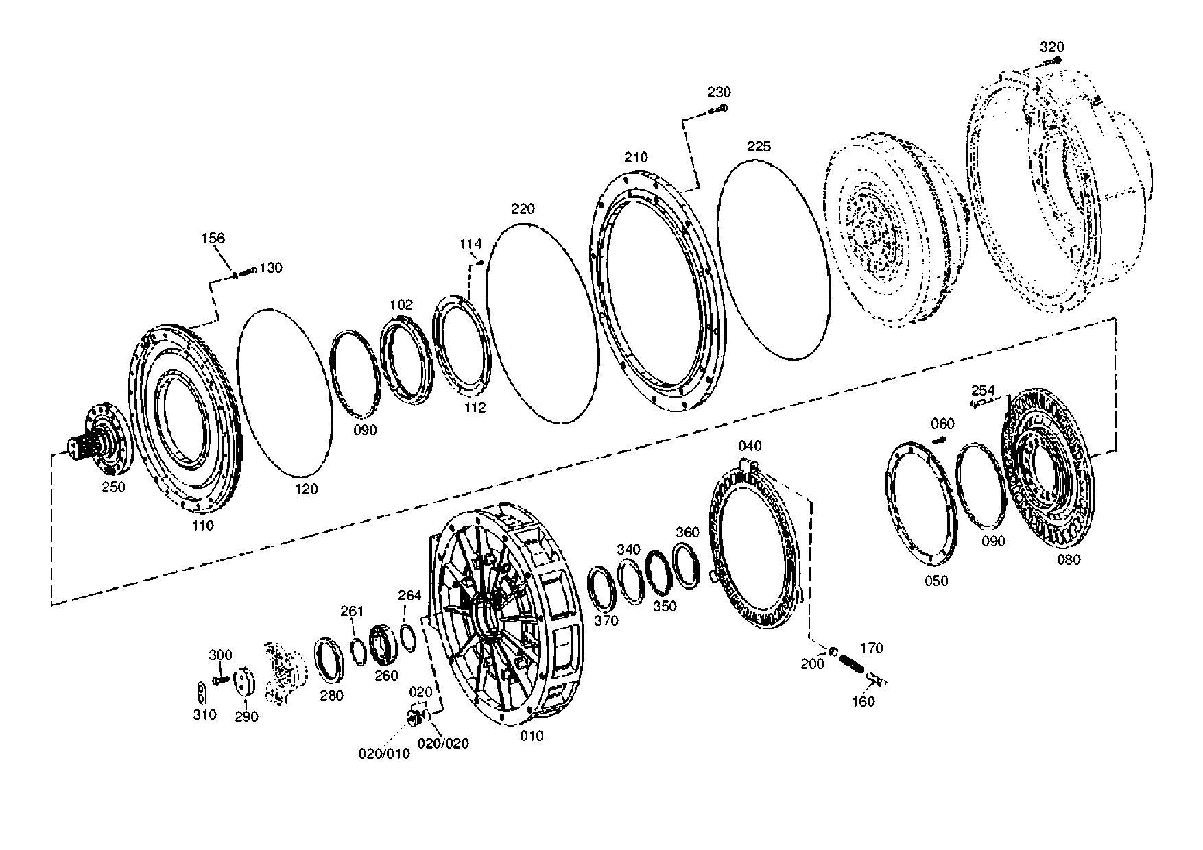 drawing for DOOSAN 252740 - AXIAL WASHER (figure 3)