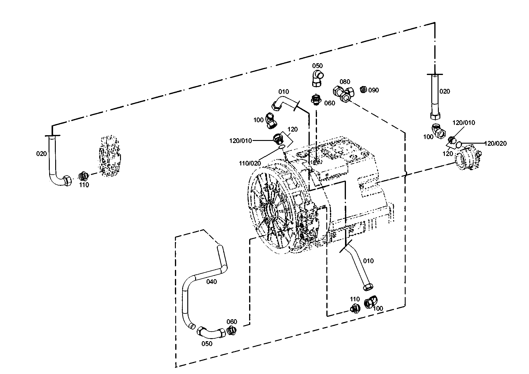 drawing for DOOSAN 507169 - TUBE (figure 1)