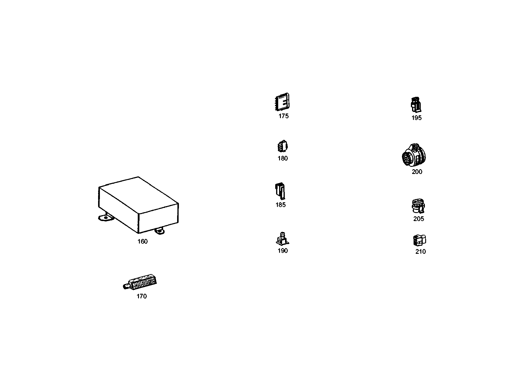 drawing for NOELL GMBH 147199192 - PLUG KIT (figure 3)
