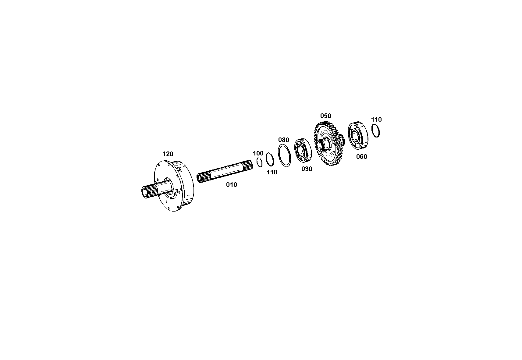 drawing for MAFI Transport-Systeme GmbH 000,902,0442 - PISTON RING (figure 3)