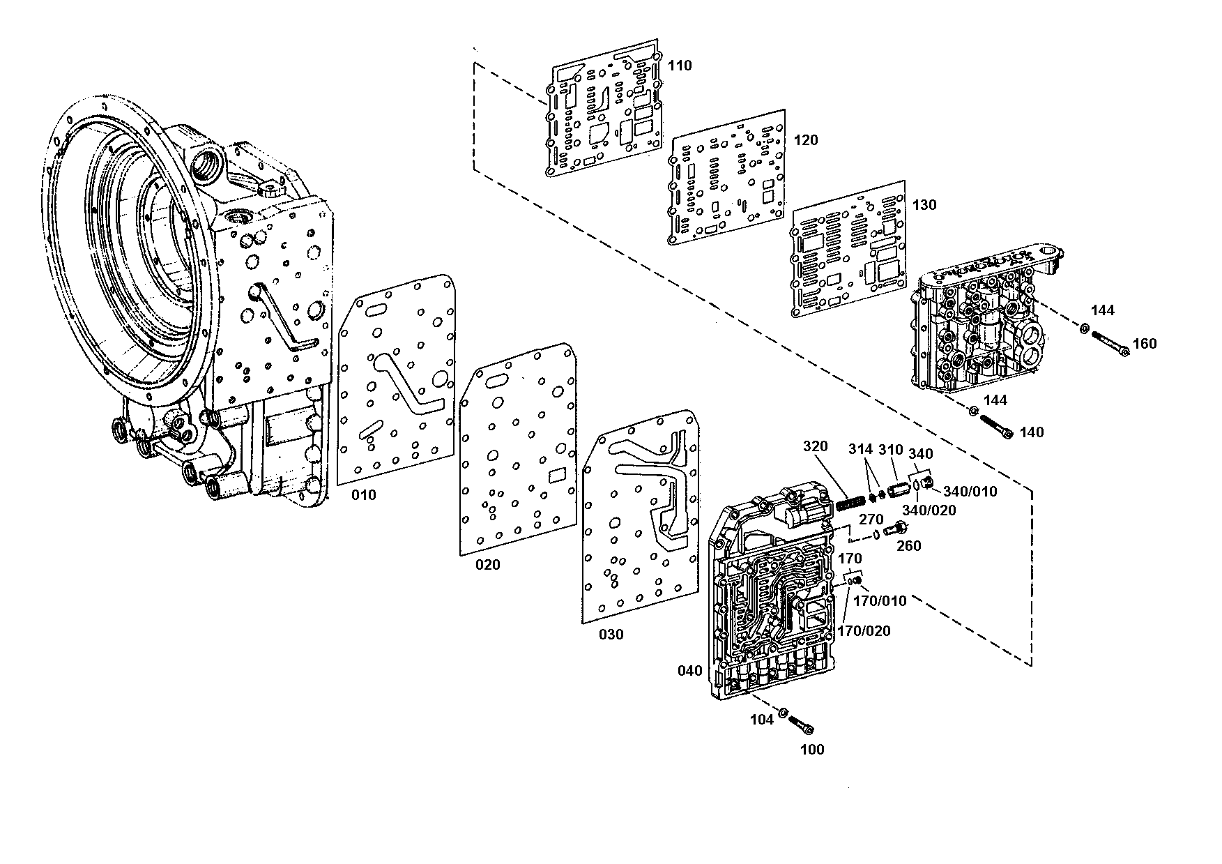 drawing for DOOSAN A133490 - GASKET (figure 4)