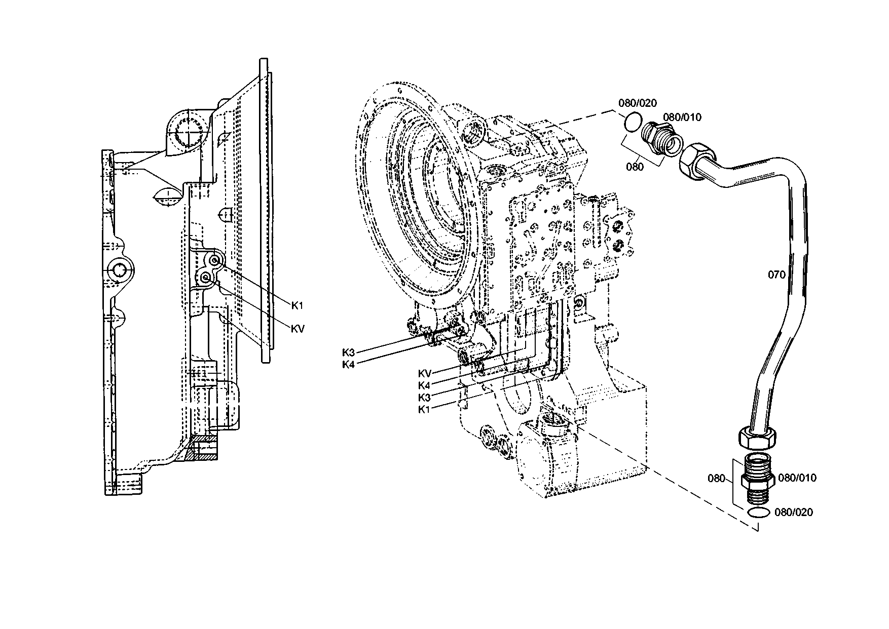 drawing for SCHOPF MASCHINENBAU GMBH 1206 - SUCTION TUBE (figure 1)