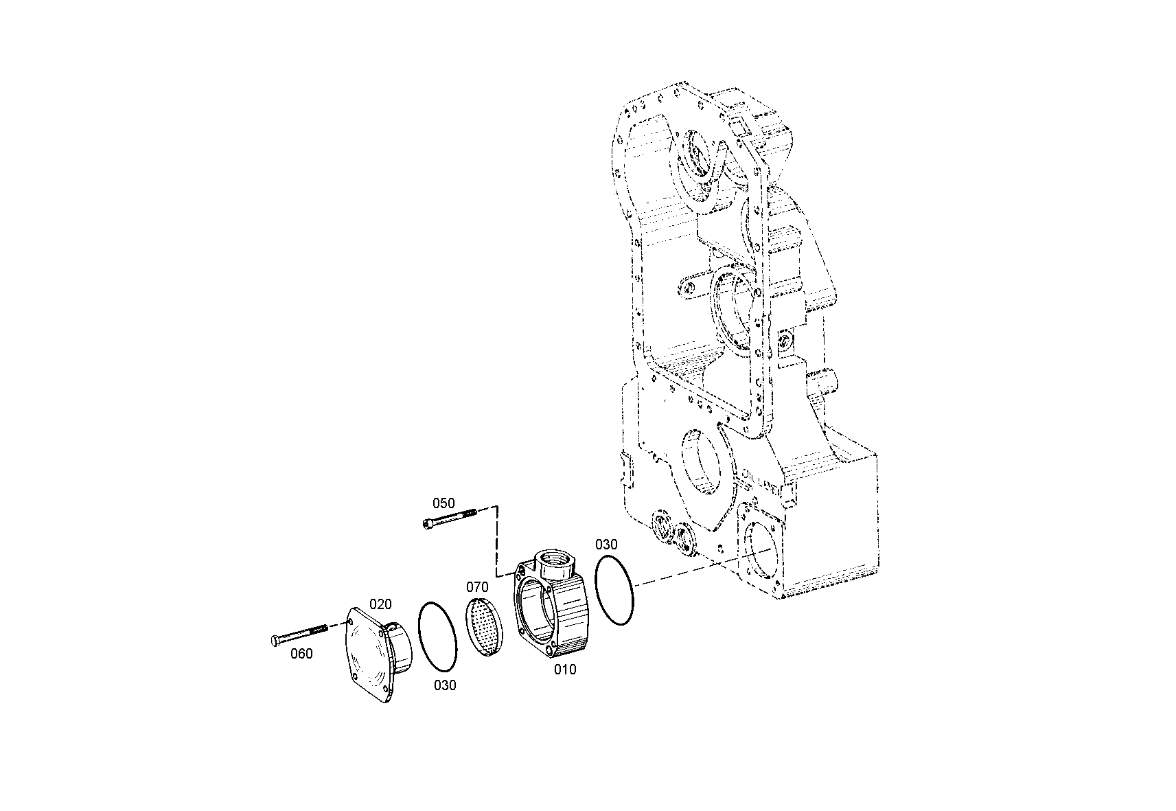 drawing for DOOSAN 510851 - HEXAGON SCREW (figure 4)