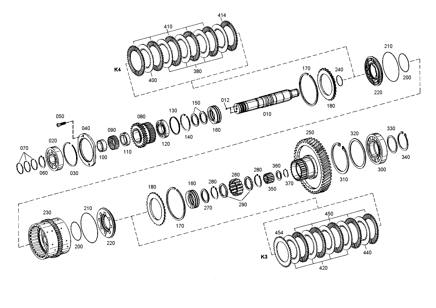 drawing for DAF 132210 - SNAP RING (figure 5)