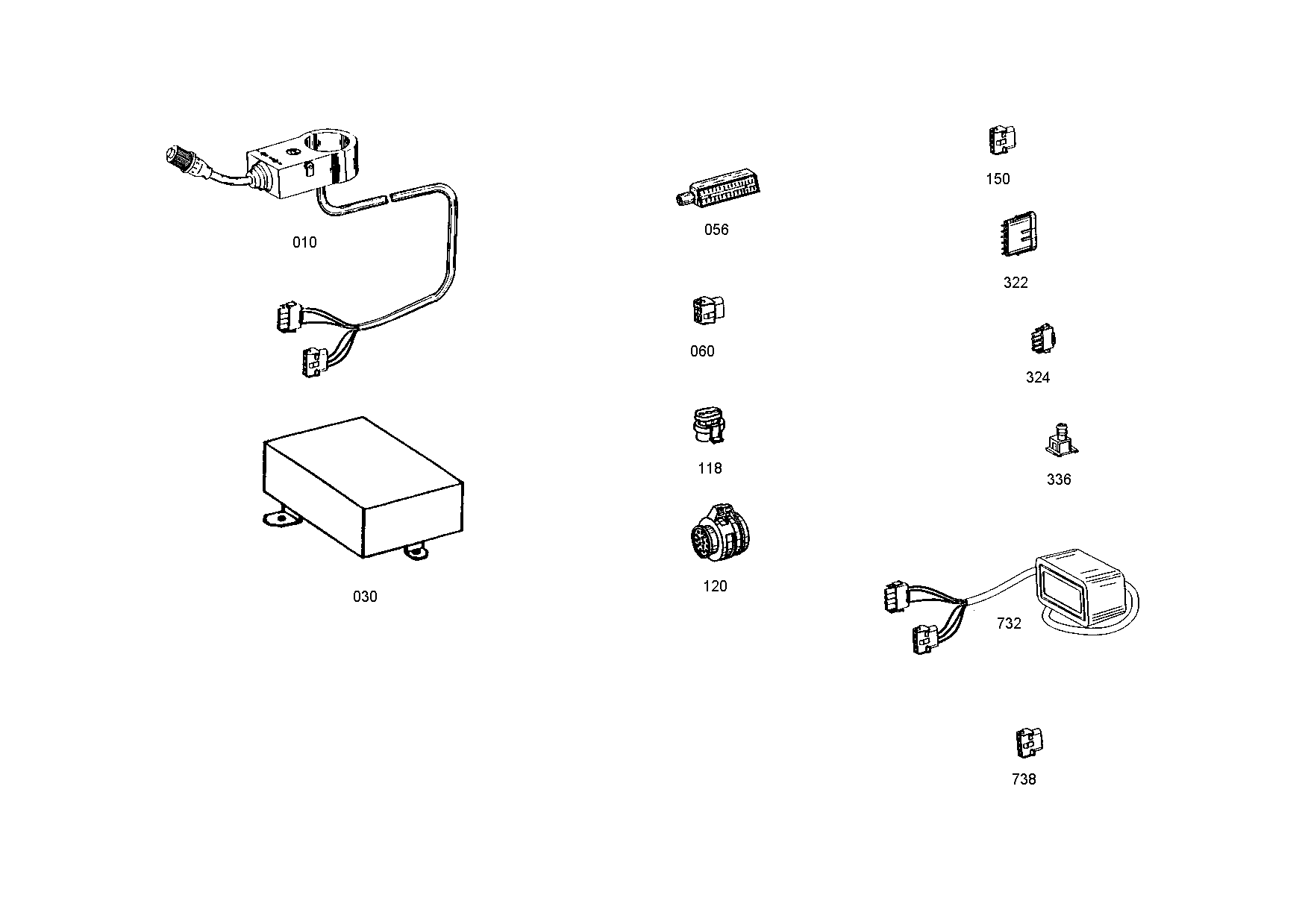 drawing for HYDREMA 590574 - PLUG KIT (figure 4)
