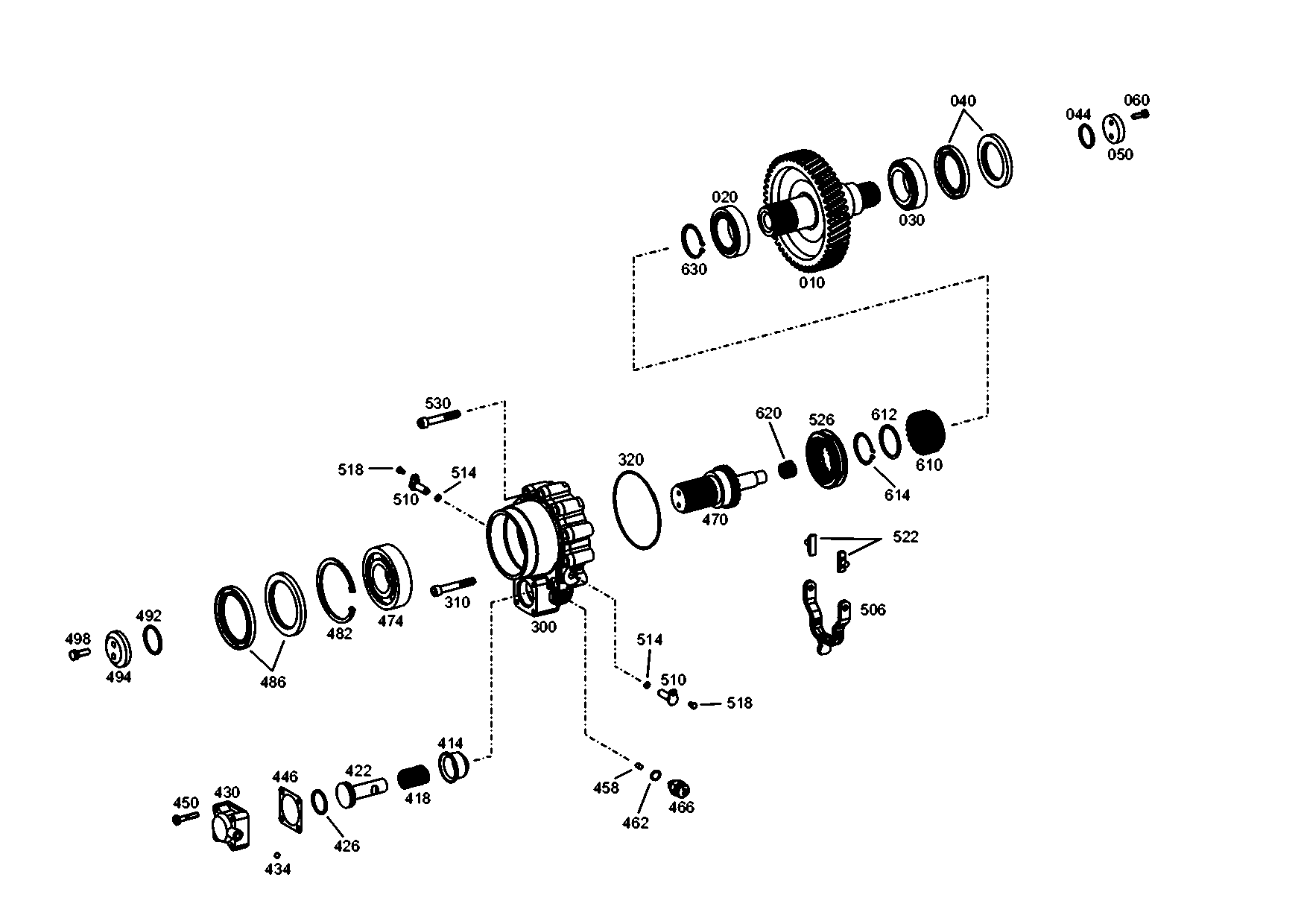 drawing for MANNESMANN-DEMAG BAUMASCHINEN 47279812 - CYLINDER (figure 3)